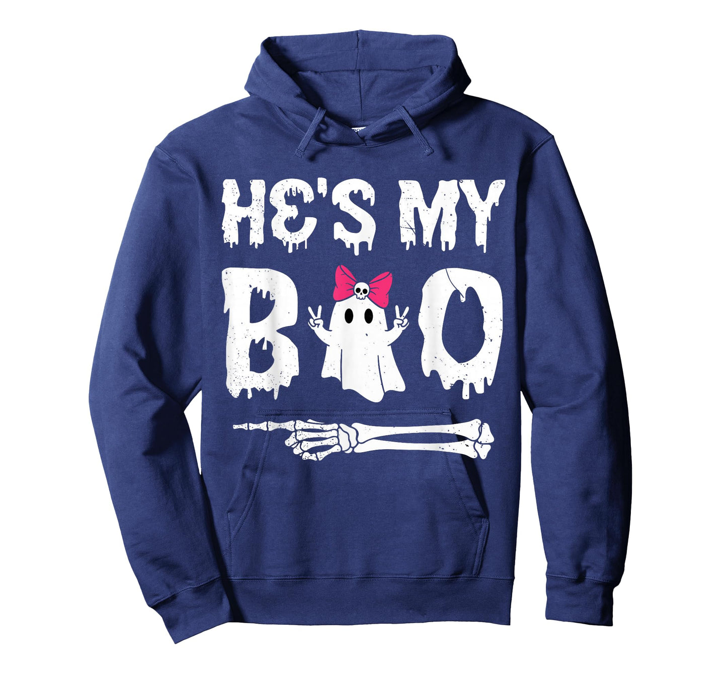 He's My Boo Matching Halloween Pajama Couples She's My Boo T-Shirt