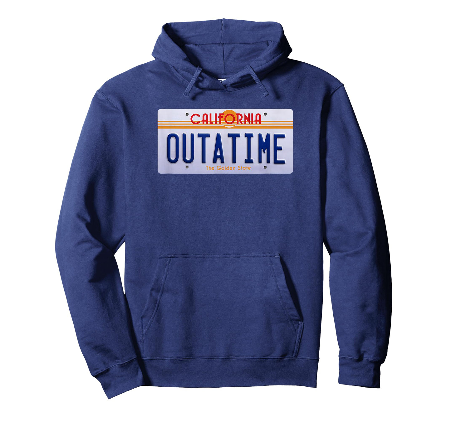 outatime california license plate tshirt T-Shirt