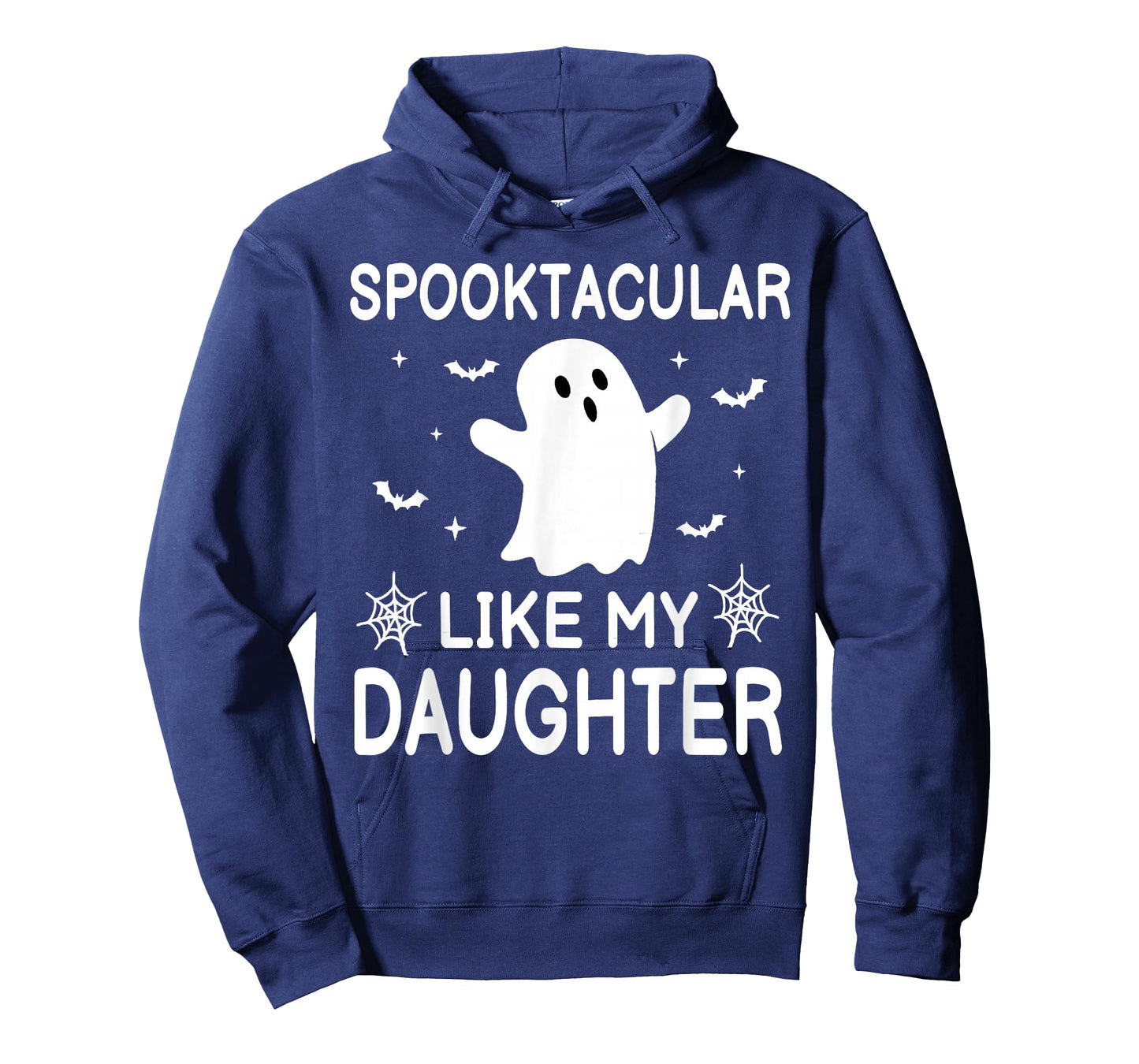 Spooktacular Like My Daughter Funny Halloween Dad Mom Ghost T-Shirt