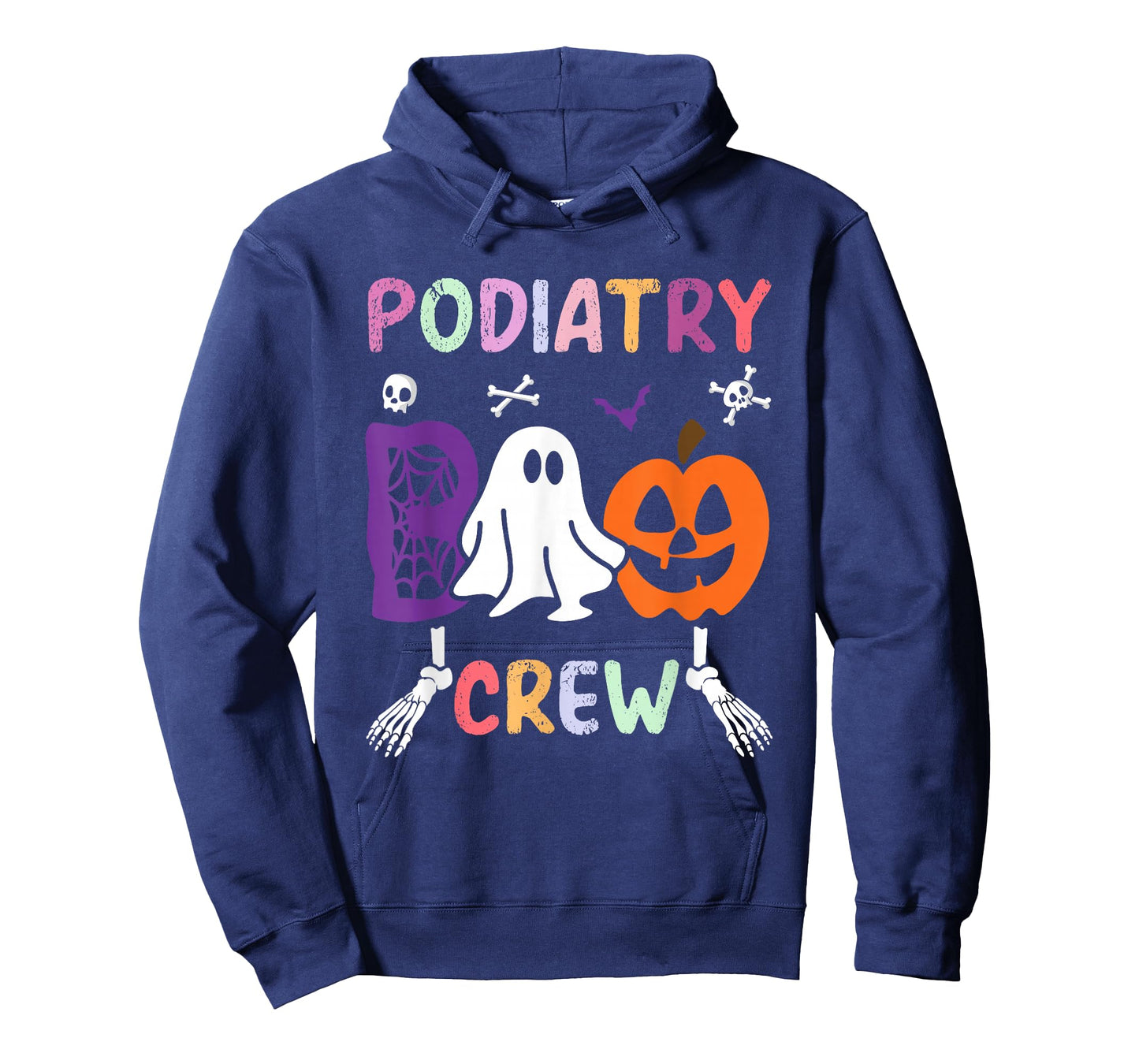 Podiatry Boo Crew Ghost Gift For Halloween Spooky Costume T-Shirt