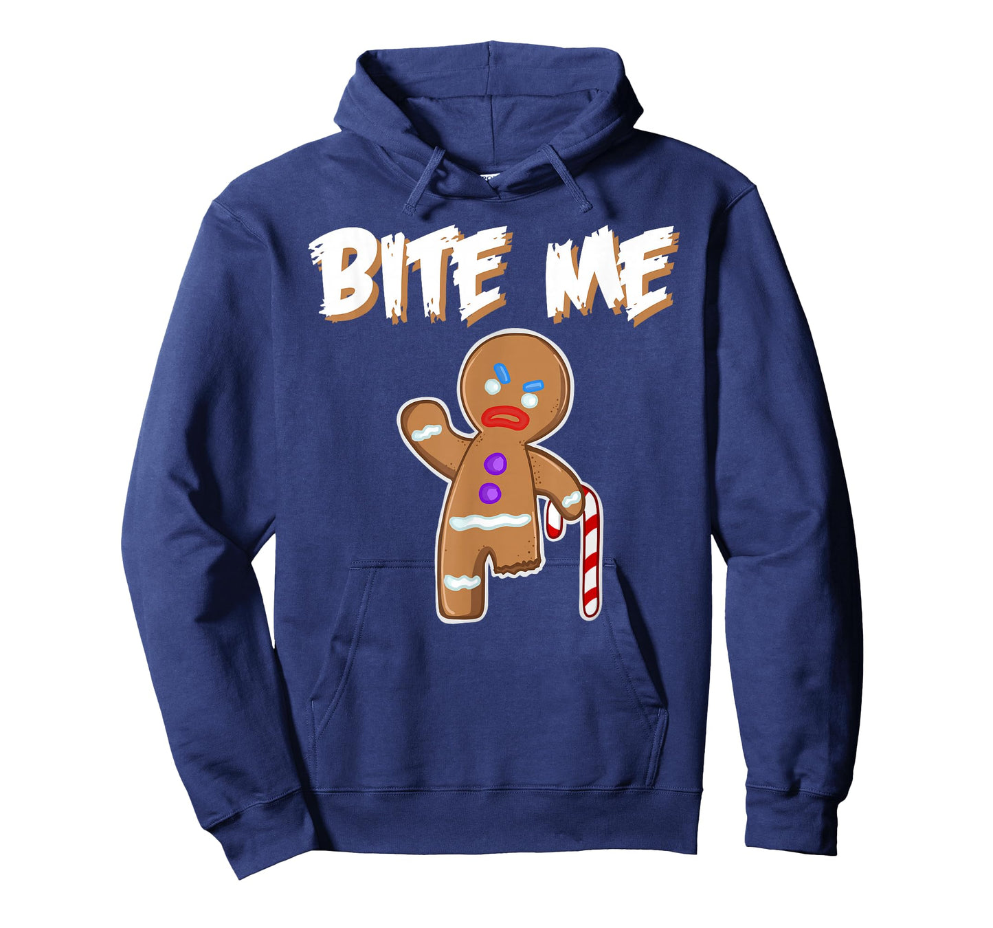 Bite Me angry gingerbread man Bite Me T-Shirt