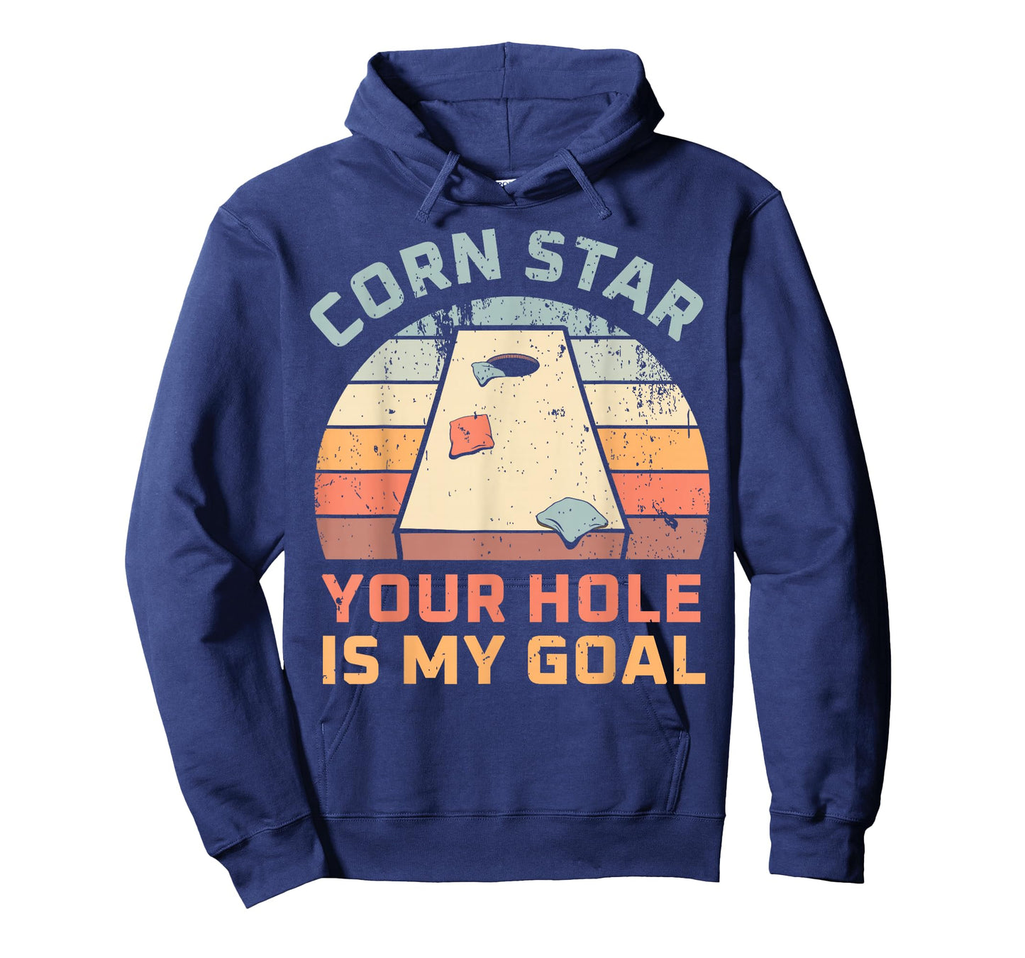 Cornstar Your Hole Is My Goal Cornhole Team T-Shirt