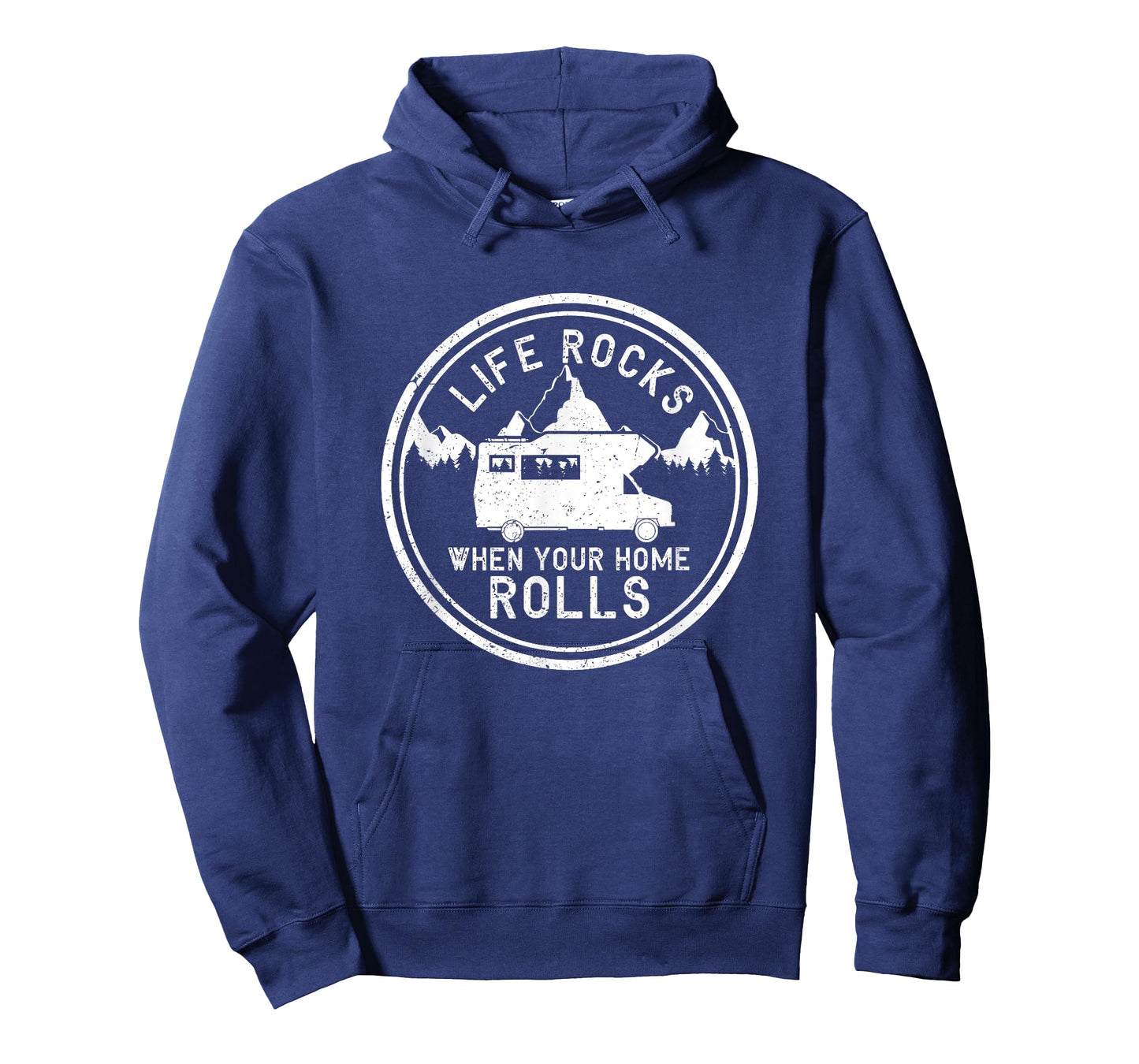 Life Rocks When Your Home Rolls Shirt Funny RV Camping Gift T-Shirt