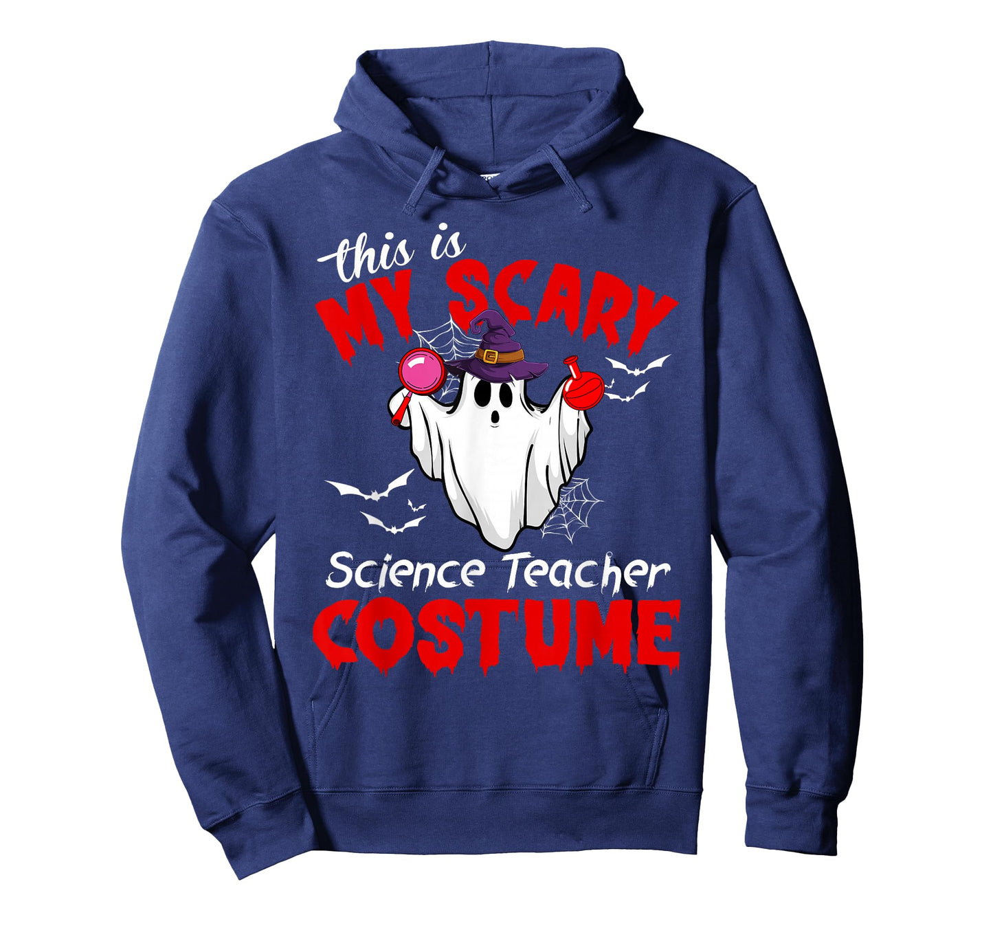 This Is My Scary Science Teacher Costume Ghost Halloween T-Shirt