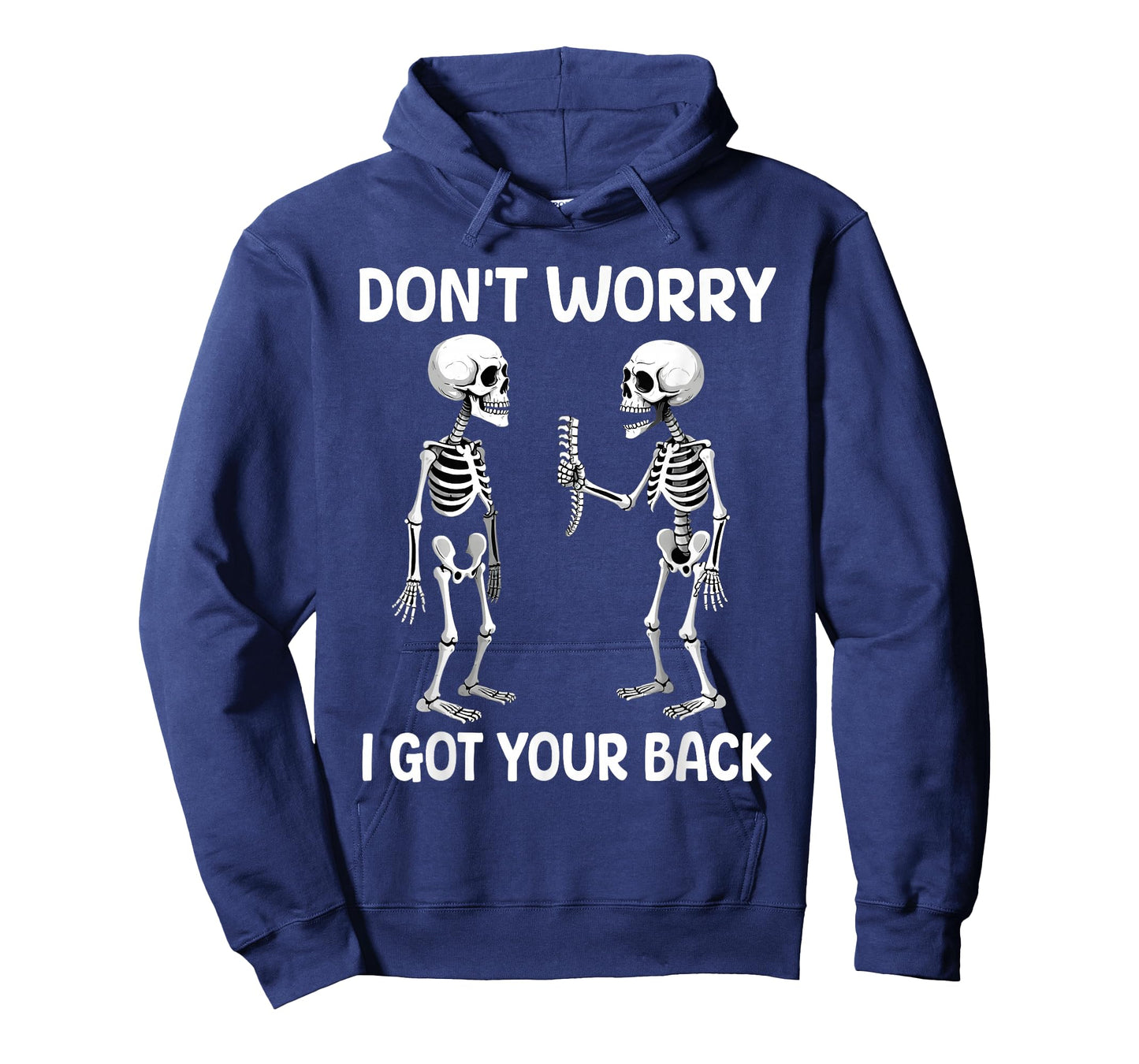 Funny Don't Worry I Got Your Back Skeleton Halloween T-Shirt