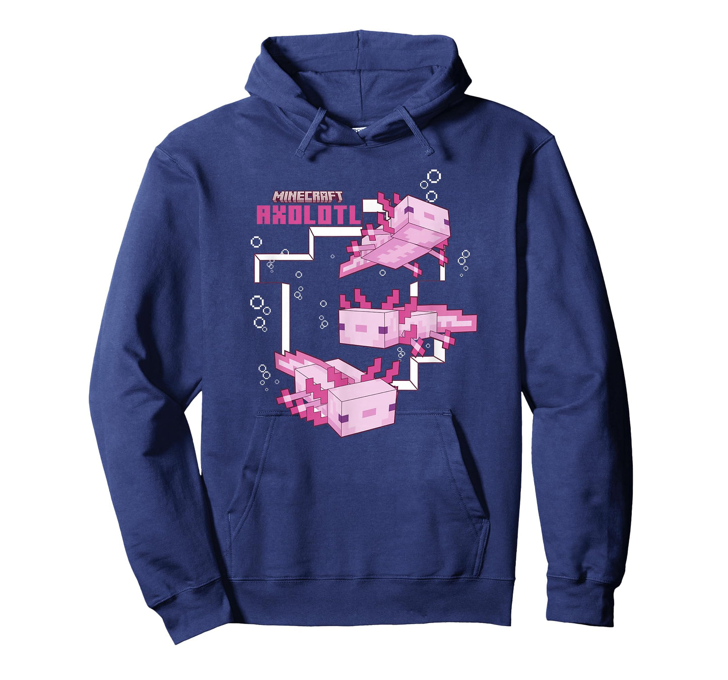 Minecraft Pink Axolotl Pond T-Shirt