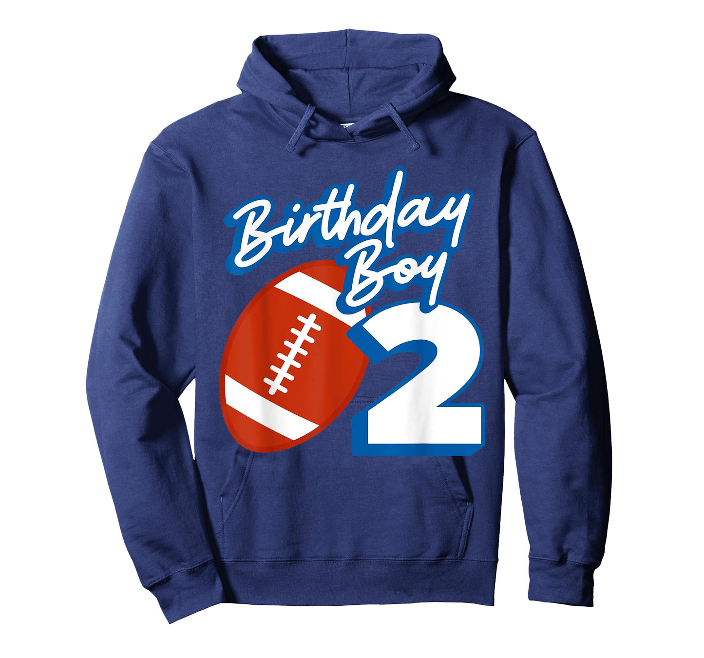 2nd Birthday Boy Football Ball 2 Years Old Kids Gift Ideas T-Shirt