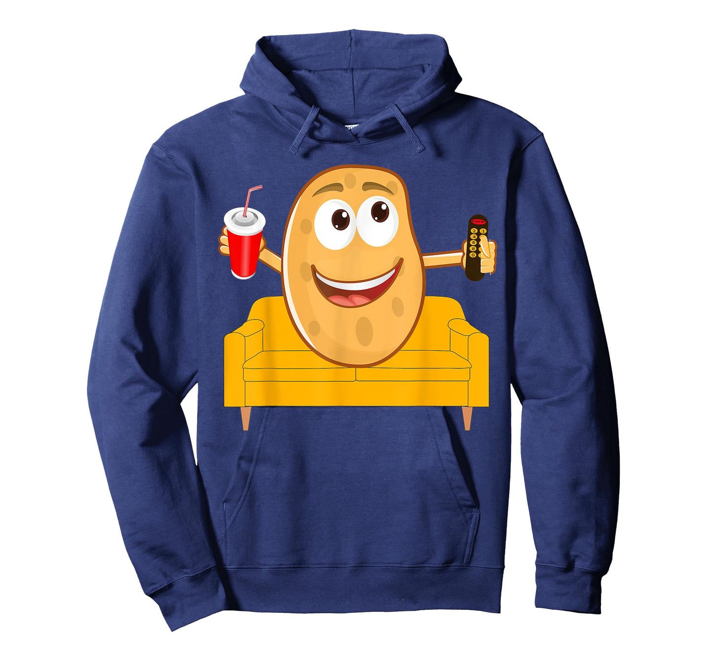 Couch Potato Shirt, Funny Halloween Costume Gag Gift T-Shirt