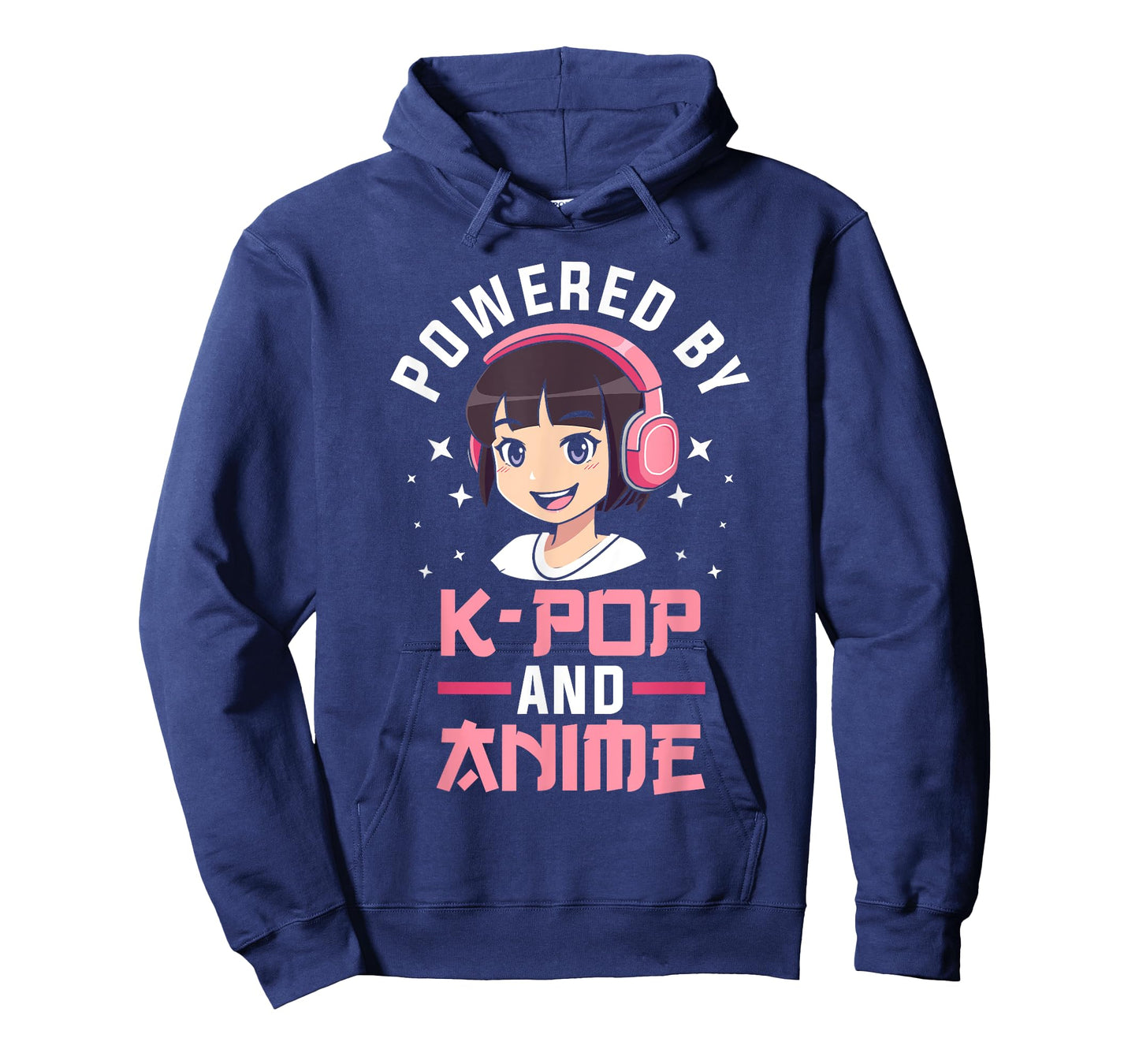 Powered by K-pop and Anime Kpop Merch Merchandise Gift T-Shirt