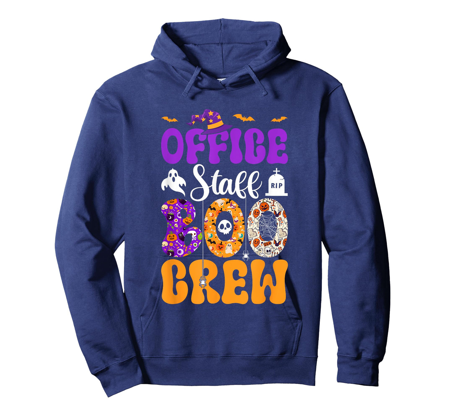 Office Staff Boo Crew Matching Autumn Halloween Costume T-Shirt