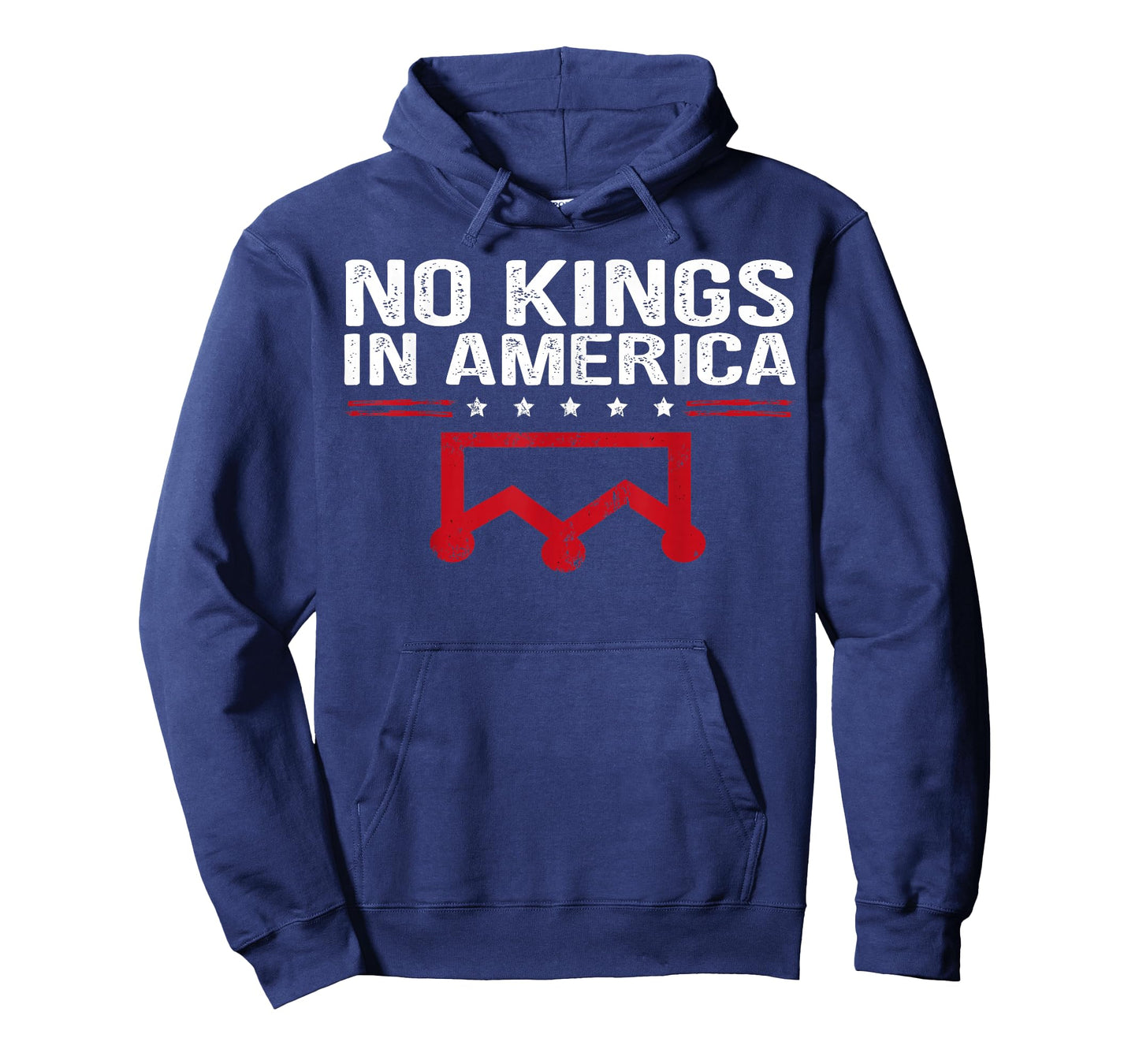 No Kings in America Flag Protest Save Democracy Sign Protest T-Shirt
