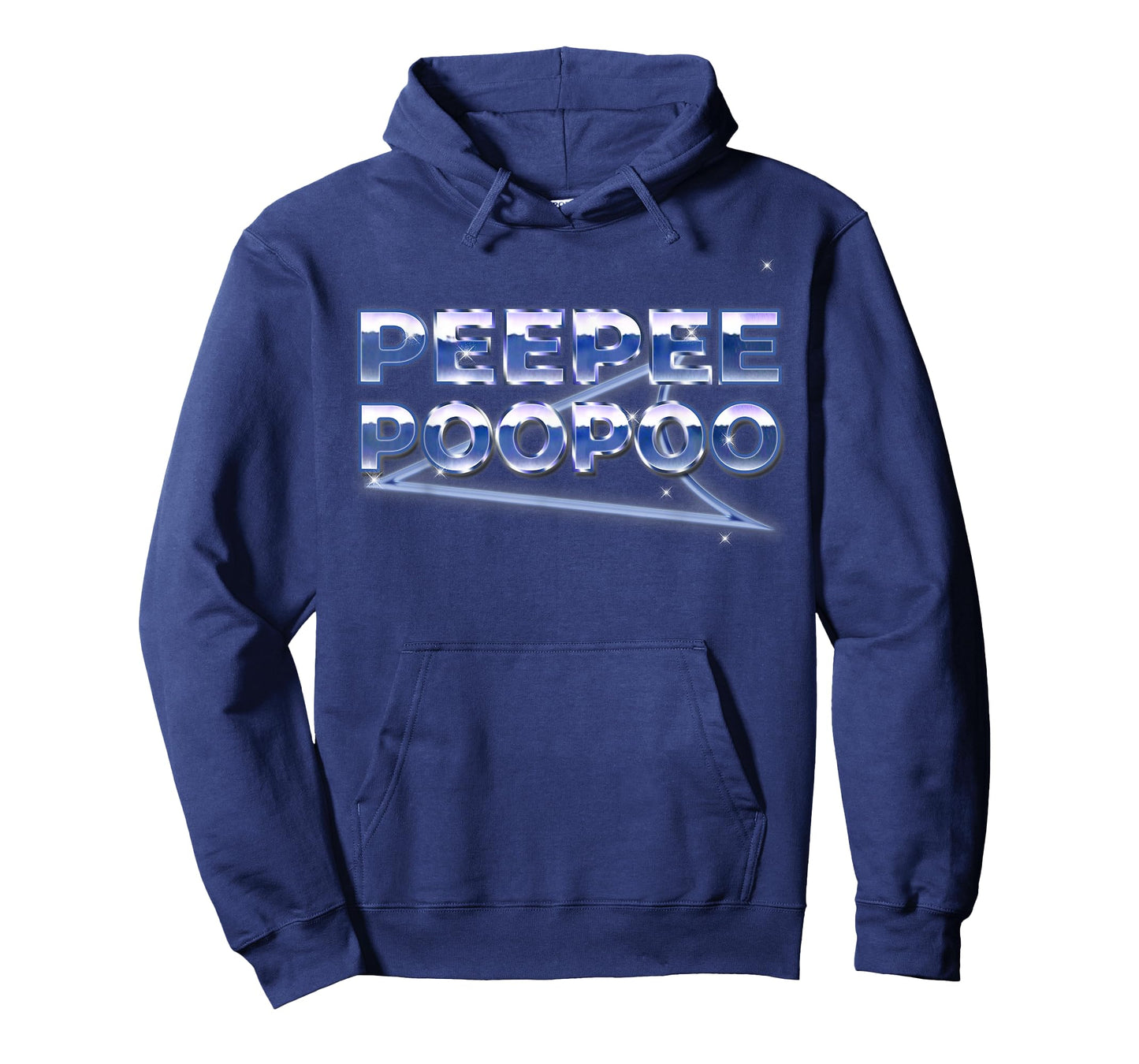 Peepee Poopoo Funny Retro Vaporwave Gaming Viral Text Humor T-Shirt