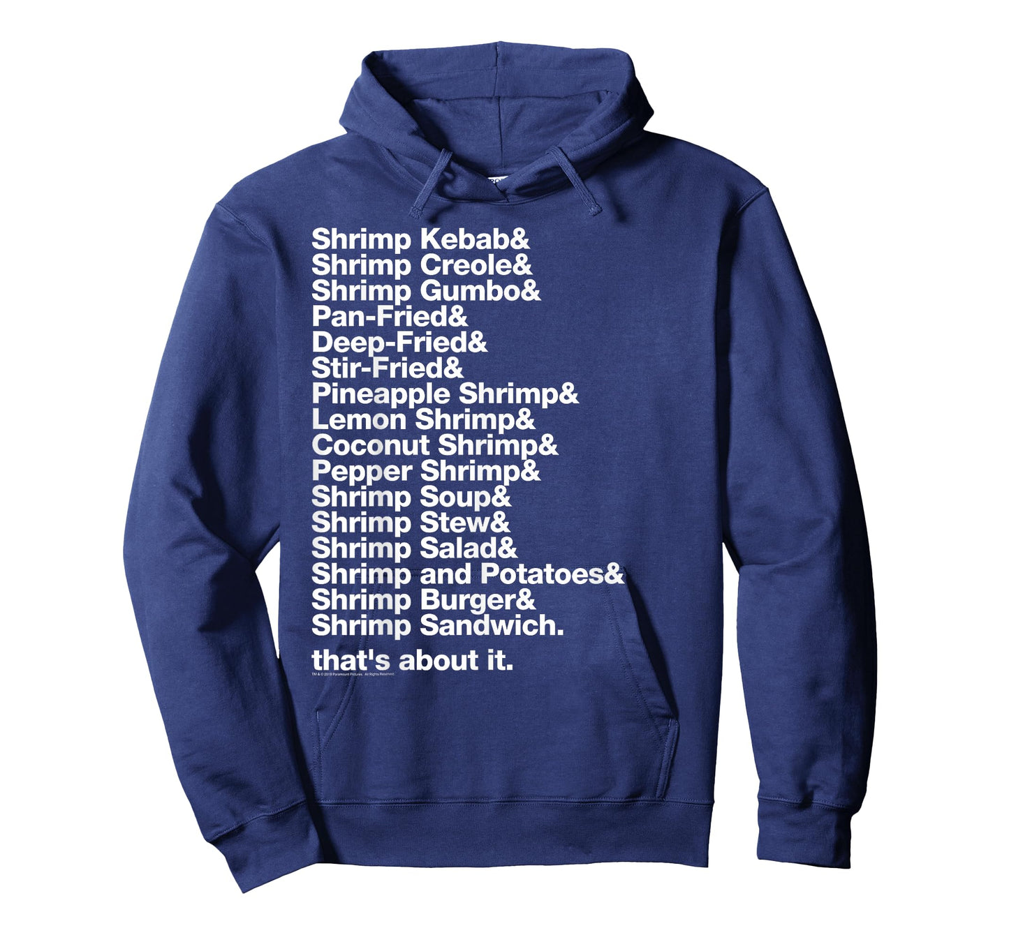 Forrest Gump Shrimp & T-Shirt