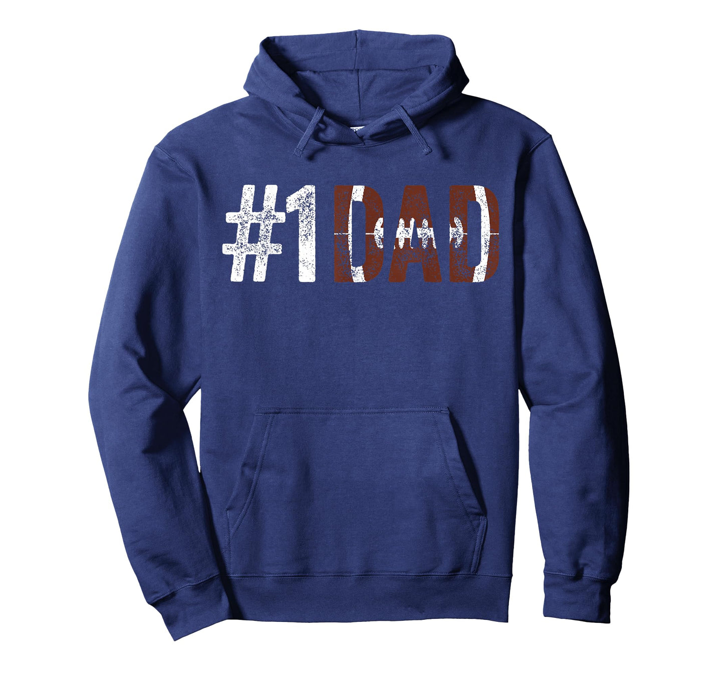Number One Football Dad Joke with Sayings Fathers Day Funny T-Shirt