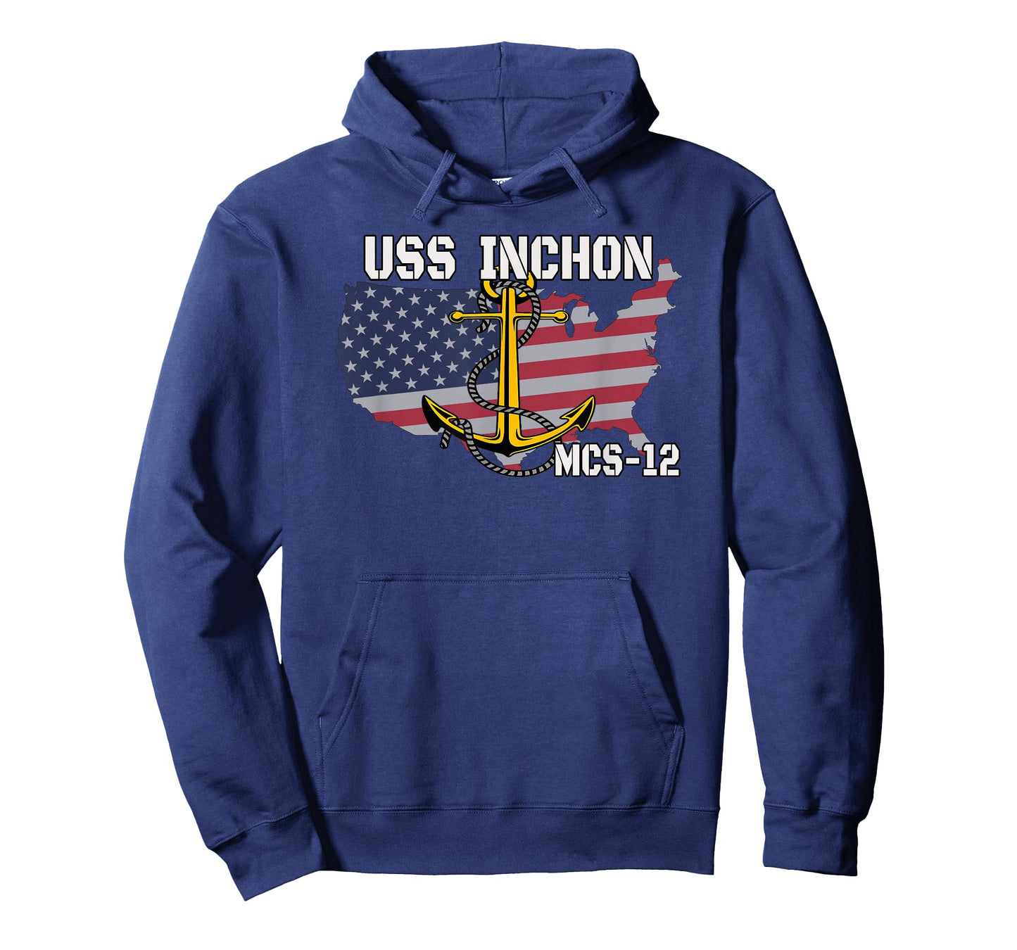 USS Inchon MCS-12 Mine Countermeasures Ship Veterans Father T-Shirt