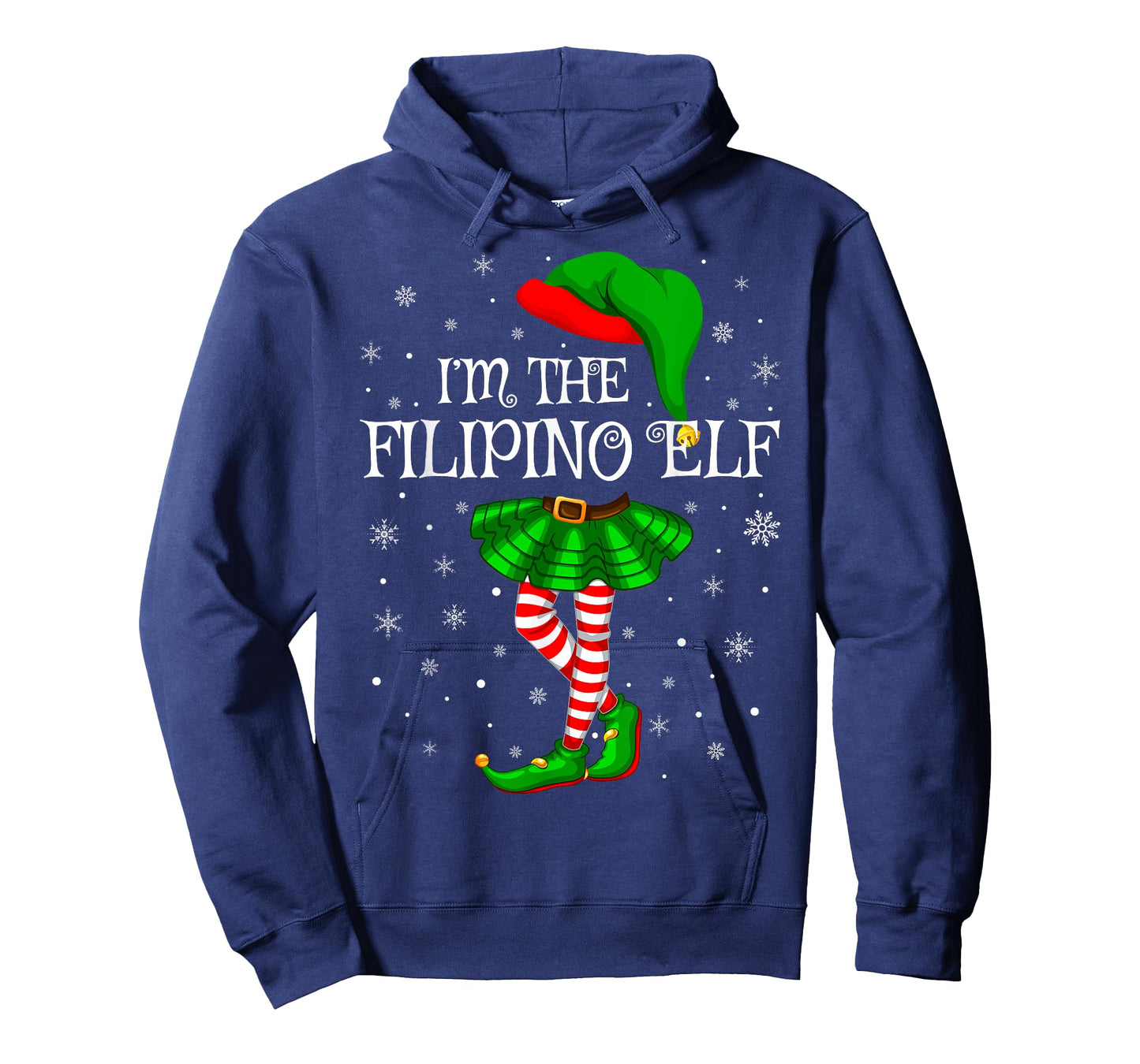 Matching Family Group I'm The Filipino Elf Christmas T-Shirt