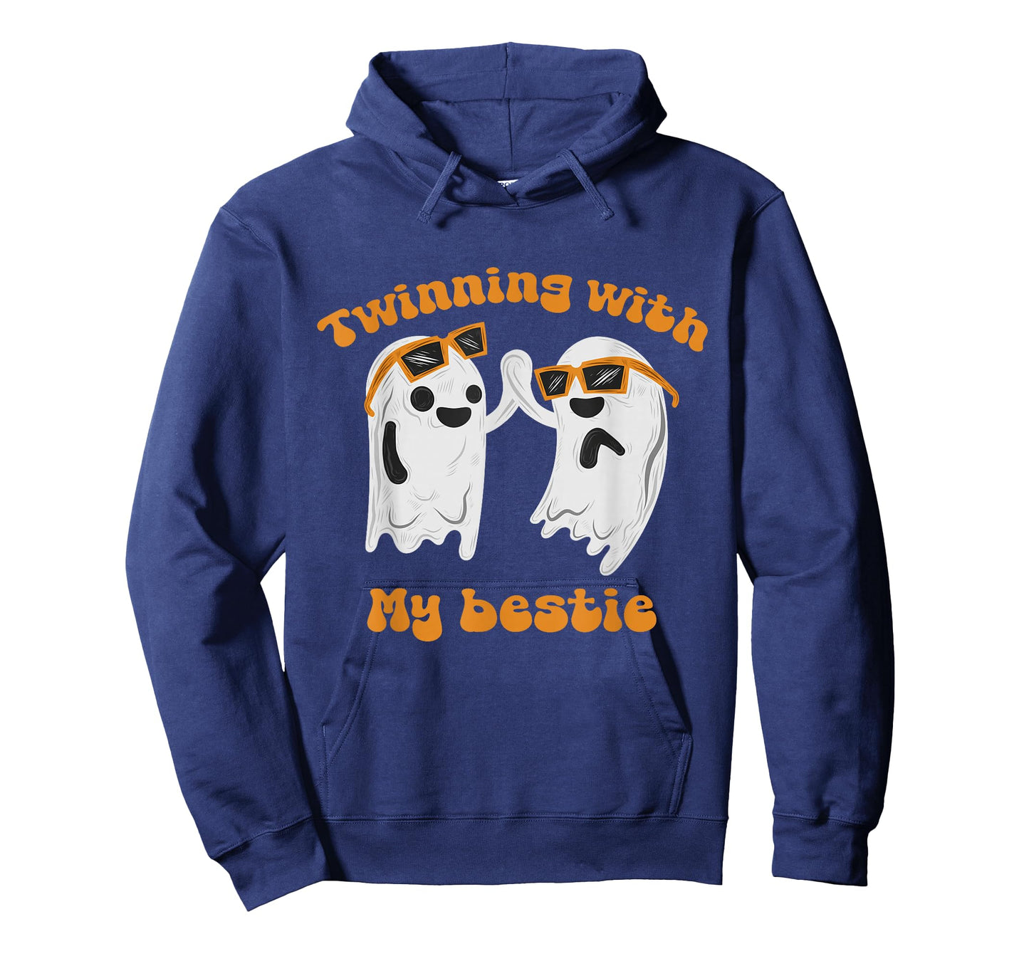 Twinning With My Bestie Halloween Ghost For Women And Men T-Shirt