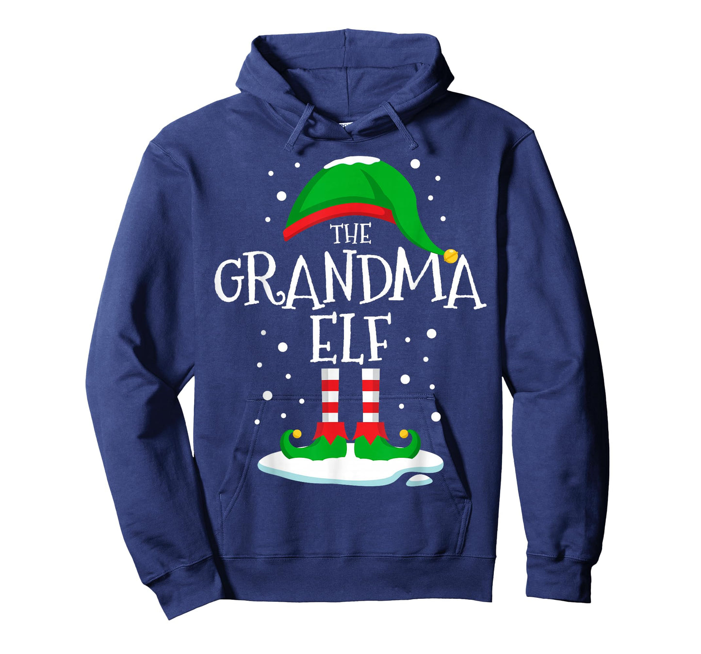 The Grandma Elf Christmas Family Matching Xmas Group Funny T-Shirt