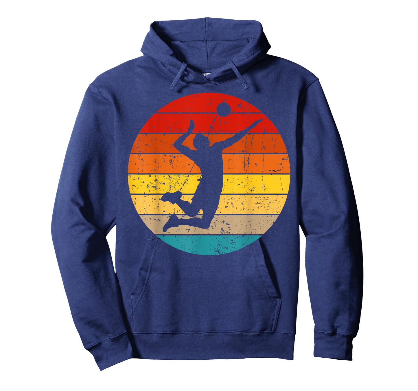 Vintage Volleyball Design For Men Women Volleyball Player T-Shirt