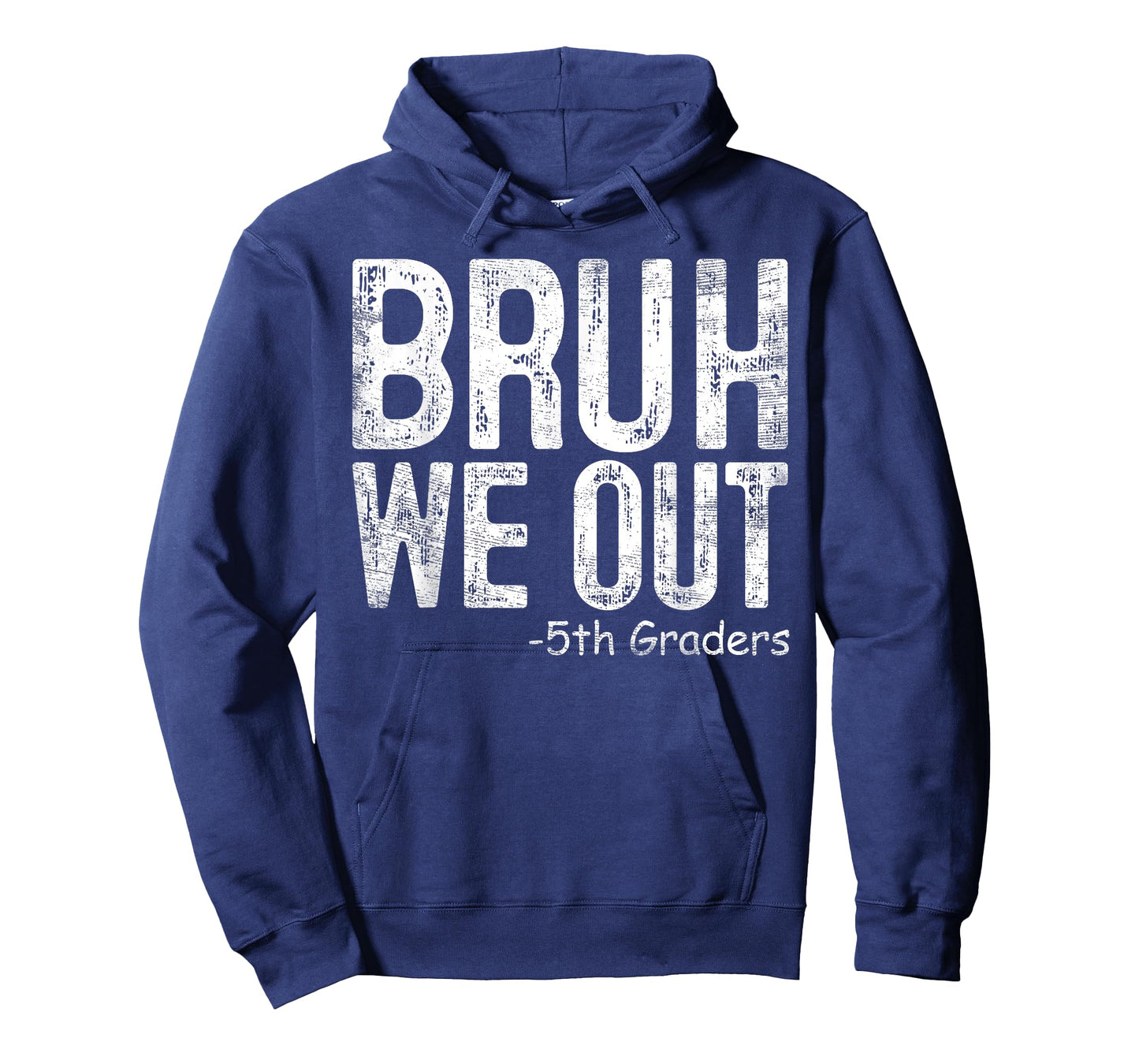 Bruh We Out 5th Graders Fifth Grade Graduation Class Of 2024 T-Shirt