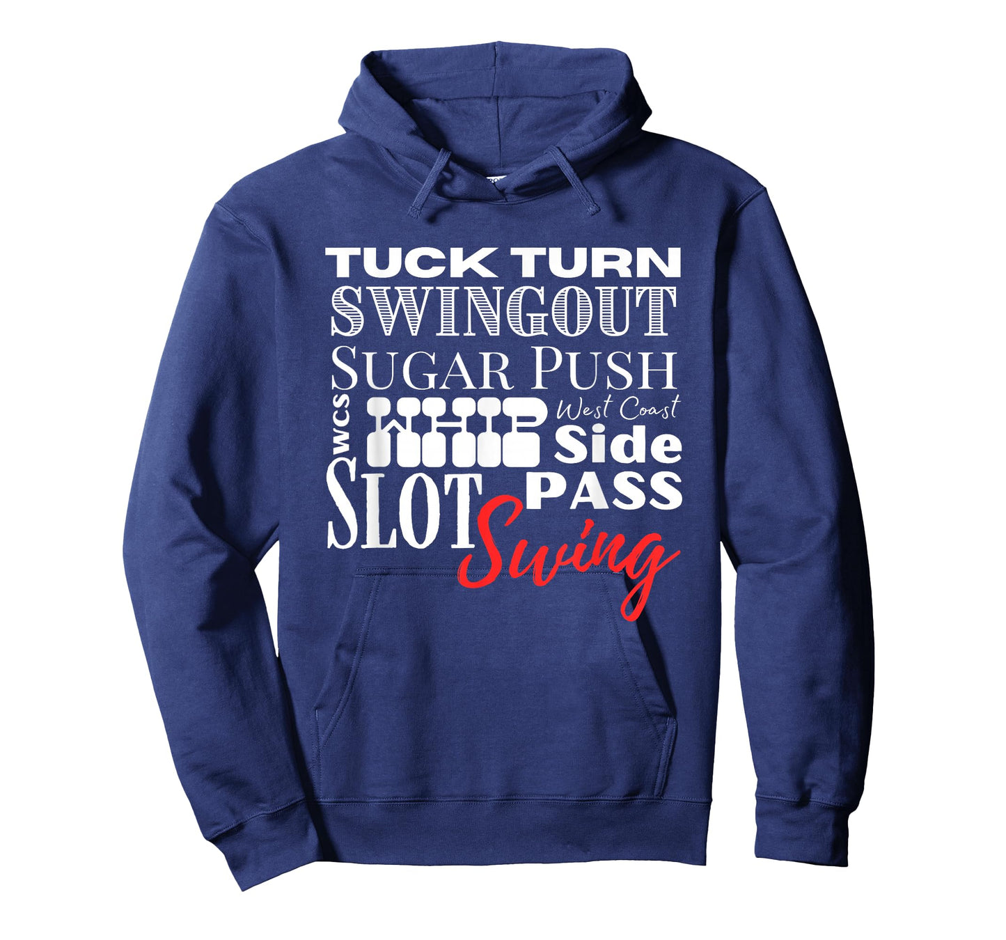 West Coast Swing Dance WCS Dancing Terms Dancer Ballroom T-Shirt