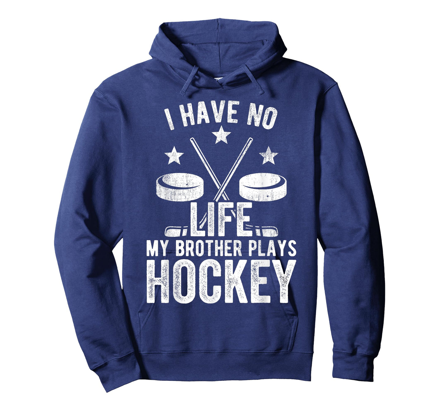 I Have No Life My Brother Plays Hockey Shirt T-Shirt