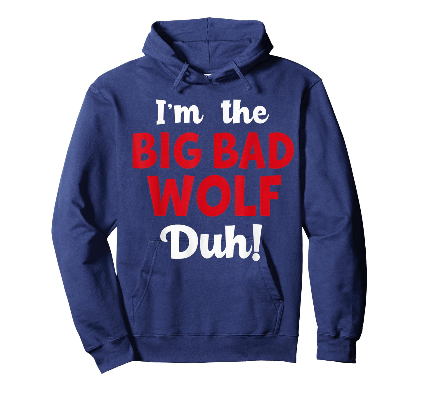I'm The Bad Wolf duh Costume for DIY Halloween Party Wolf T-Shirt