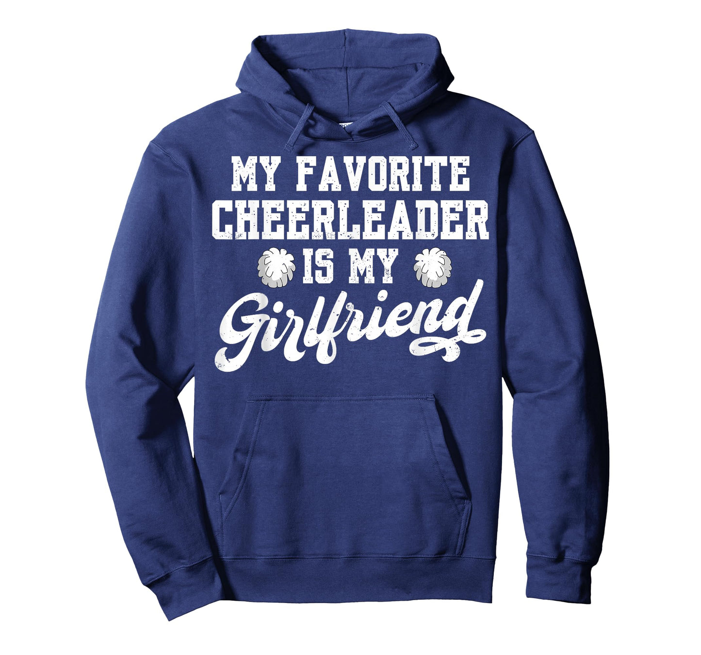 My Favorite Cheerleader Is My Girlfriend Cheer Boyfriend T-Shirt