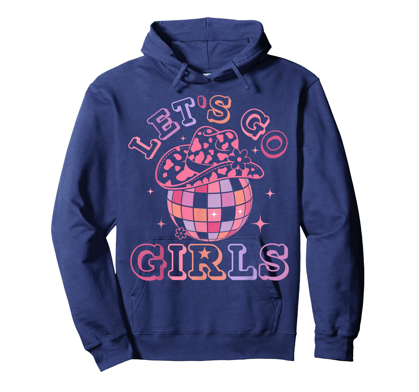 Let's Go Girls Disco Ball Western Country Southern Cowgirl T-Shirt