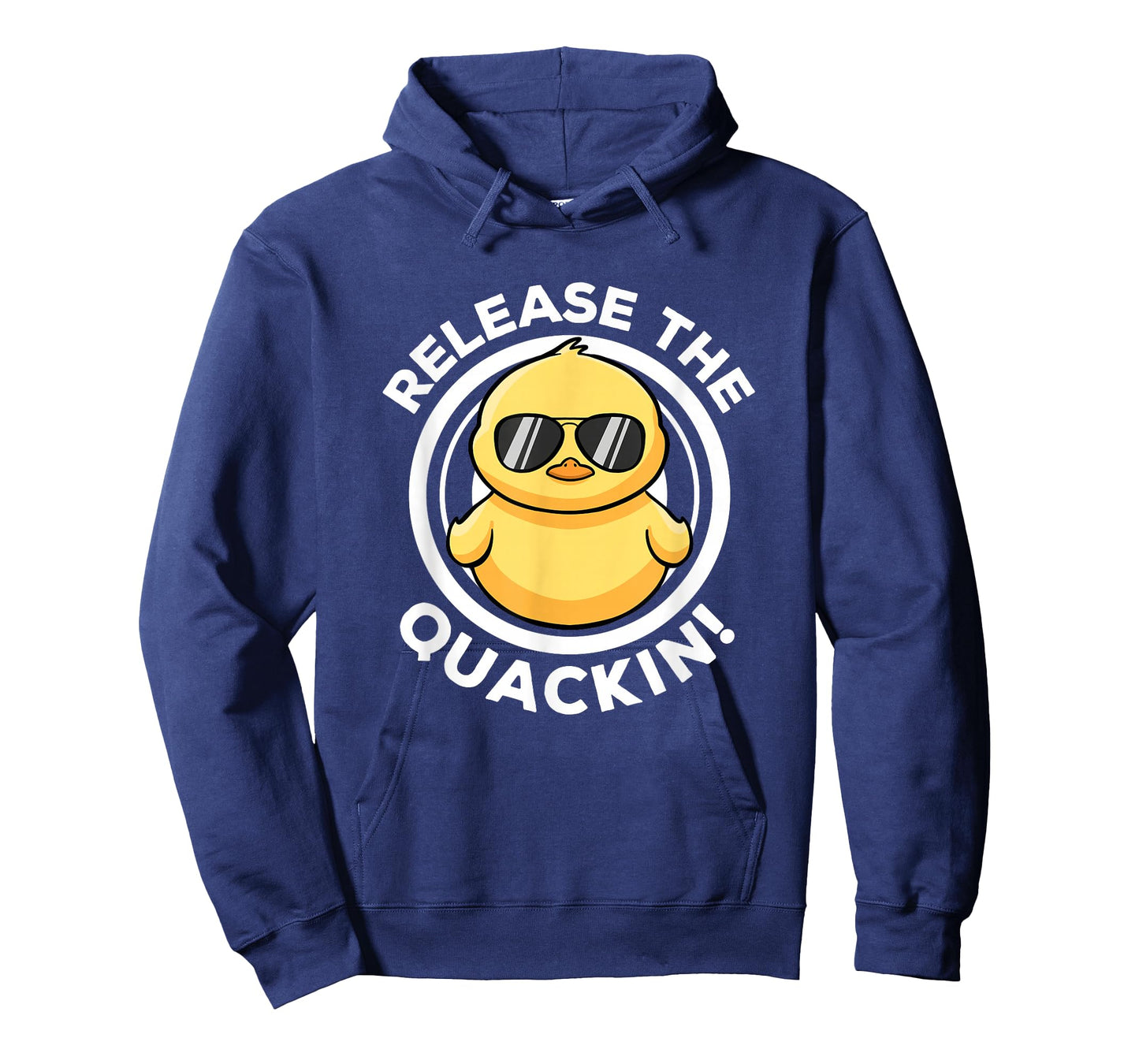 Release The Quackin I Love Duck Lovers Funny Yellow Duck T-Shirt