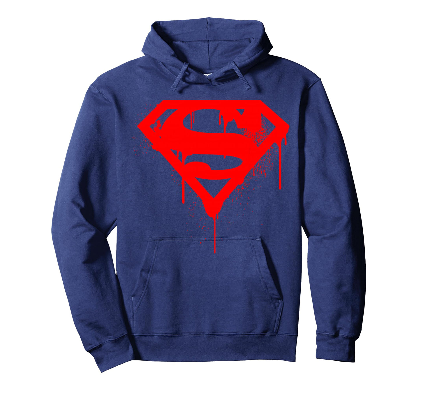 DC Superman Logo Doomsday Red Graffiti T-Shirt