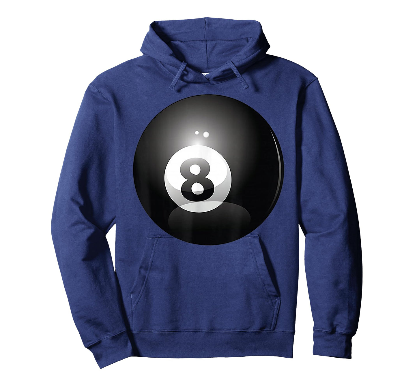 8 Ball Billiards Pool Player Eight Ball Lucky 8 T-Shirt