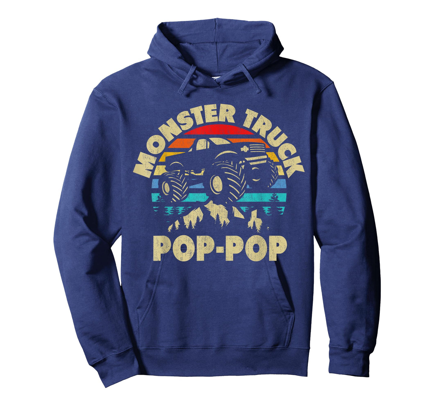 Monster Truck Pop-Pop Matching Family Monster Truck Grandpa T-Shirt