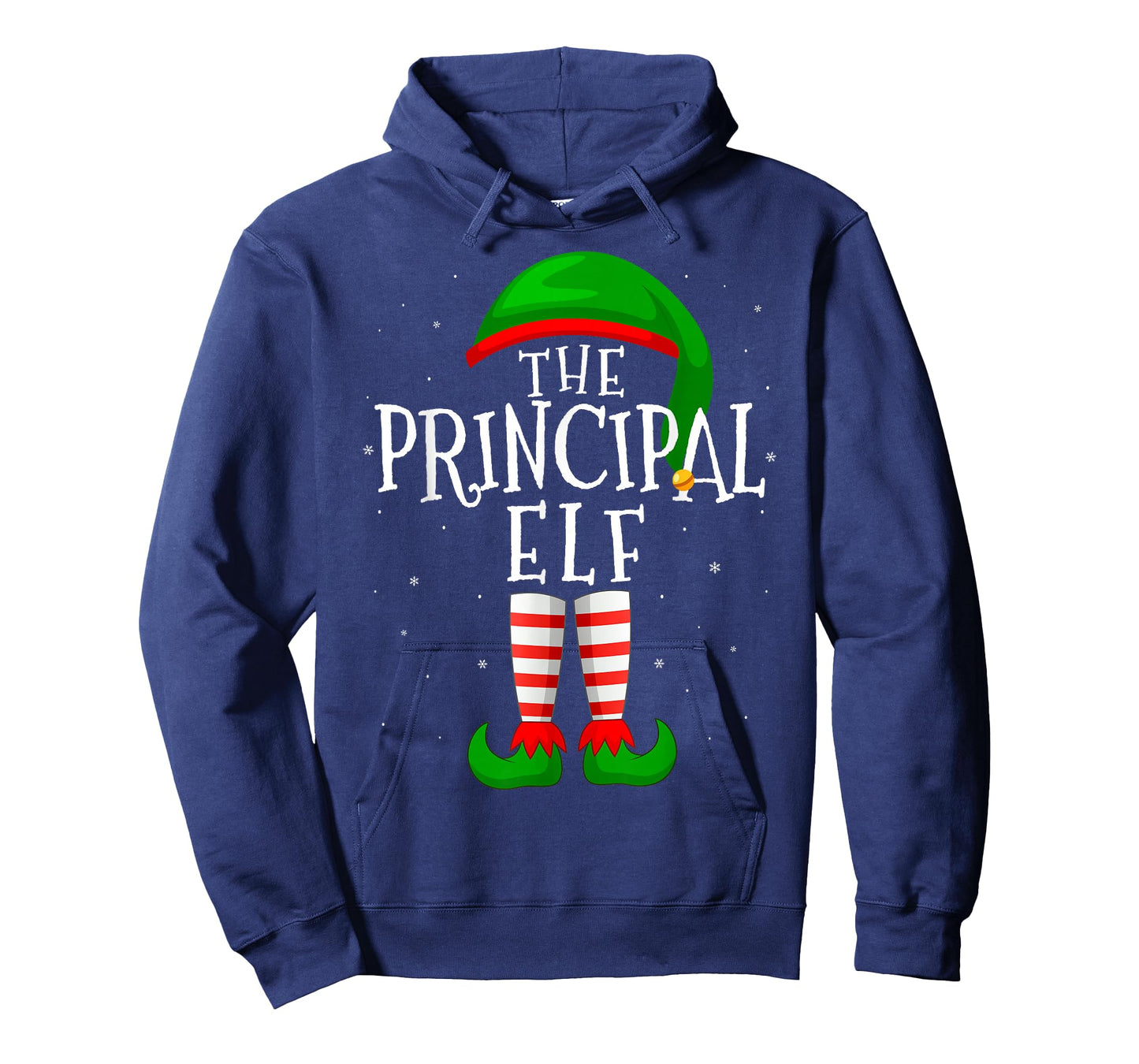The Principal Elf Funny Matching Family Group Christmas T-Shirt