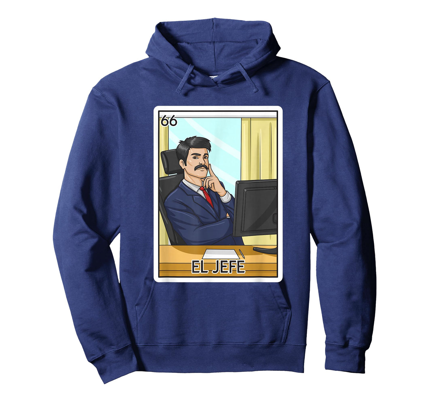 El Jefe Gift The Boss Card Mexican Lottery The Chief Card T-Shirt