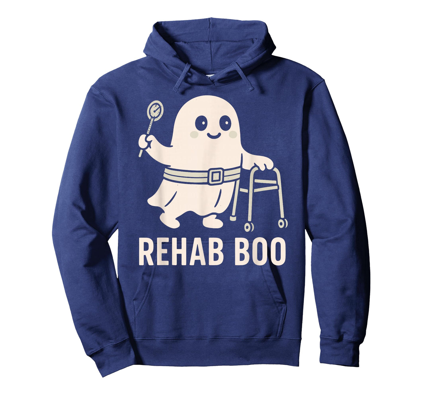Rehab Boo Crew Ghost Halloween Physical Therapy OT Therapist T-Shirt