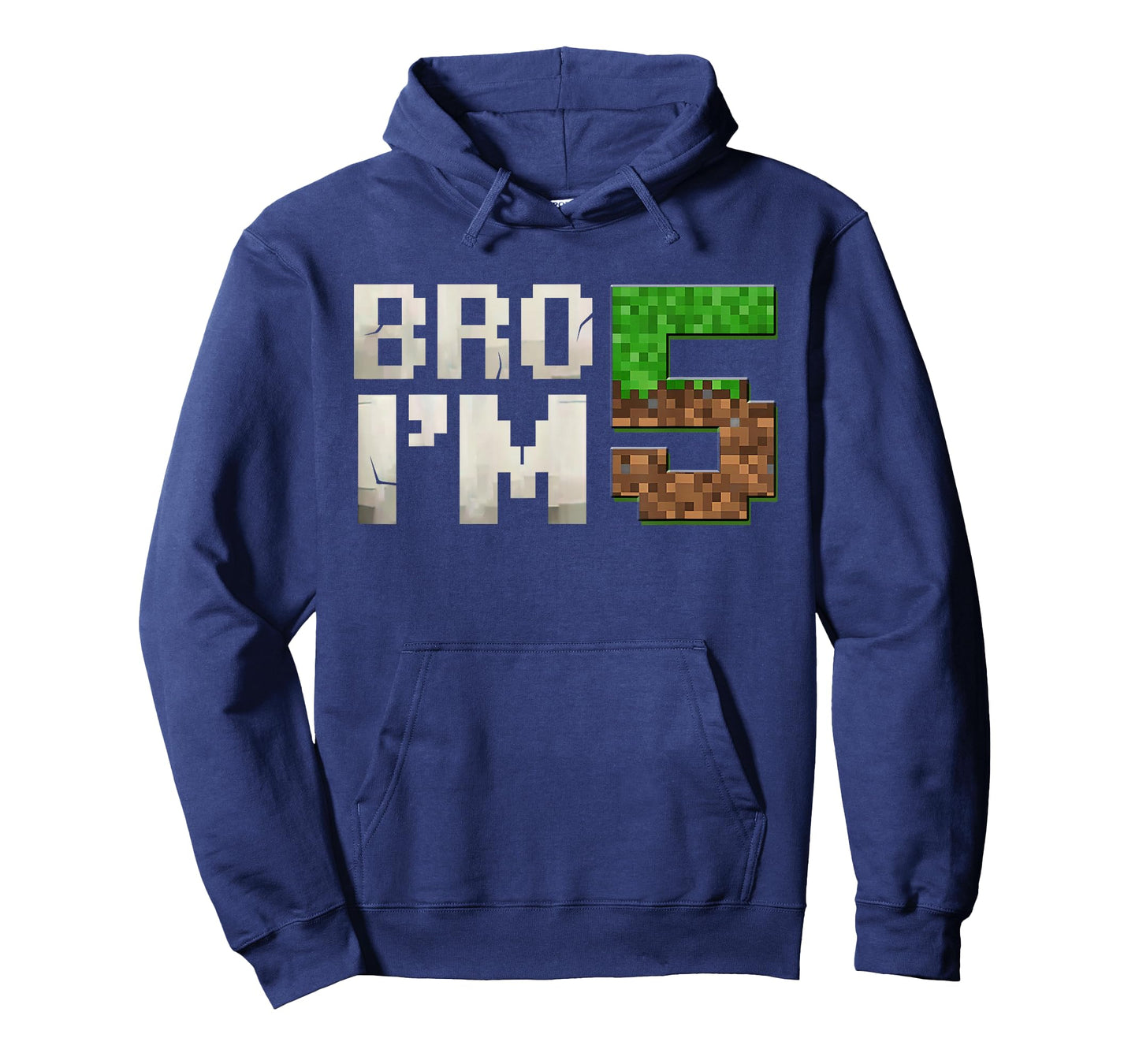 Boys Kids 5th Birthday 5 Year Old Gamer Pixel Number T-Shirt