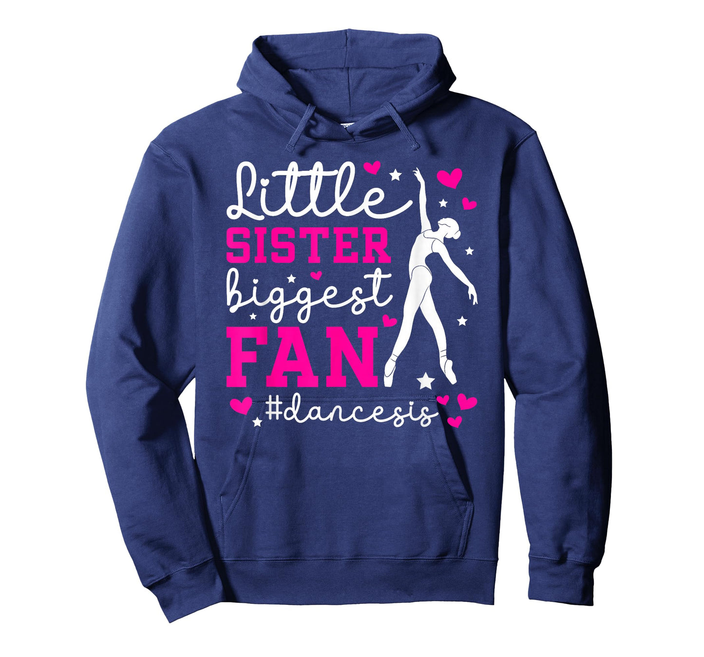 Little Sister Dance Sis Dance Sister Of A Dancer Sister T-Shirt