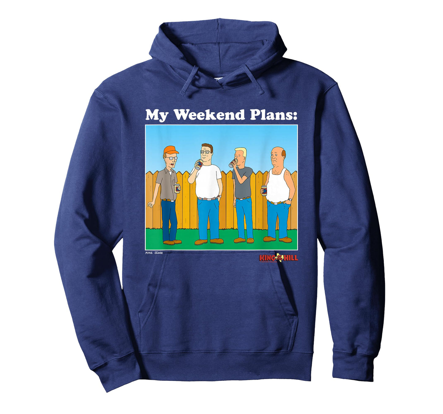 King Of The Hill My Weekend Plans Group Shot T-Shirt