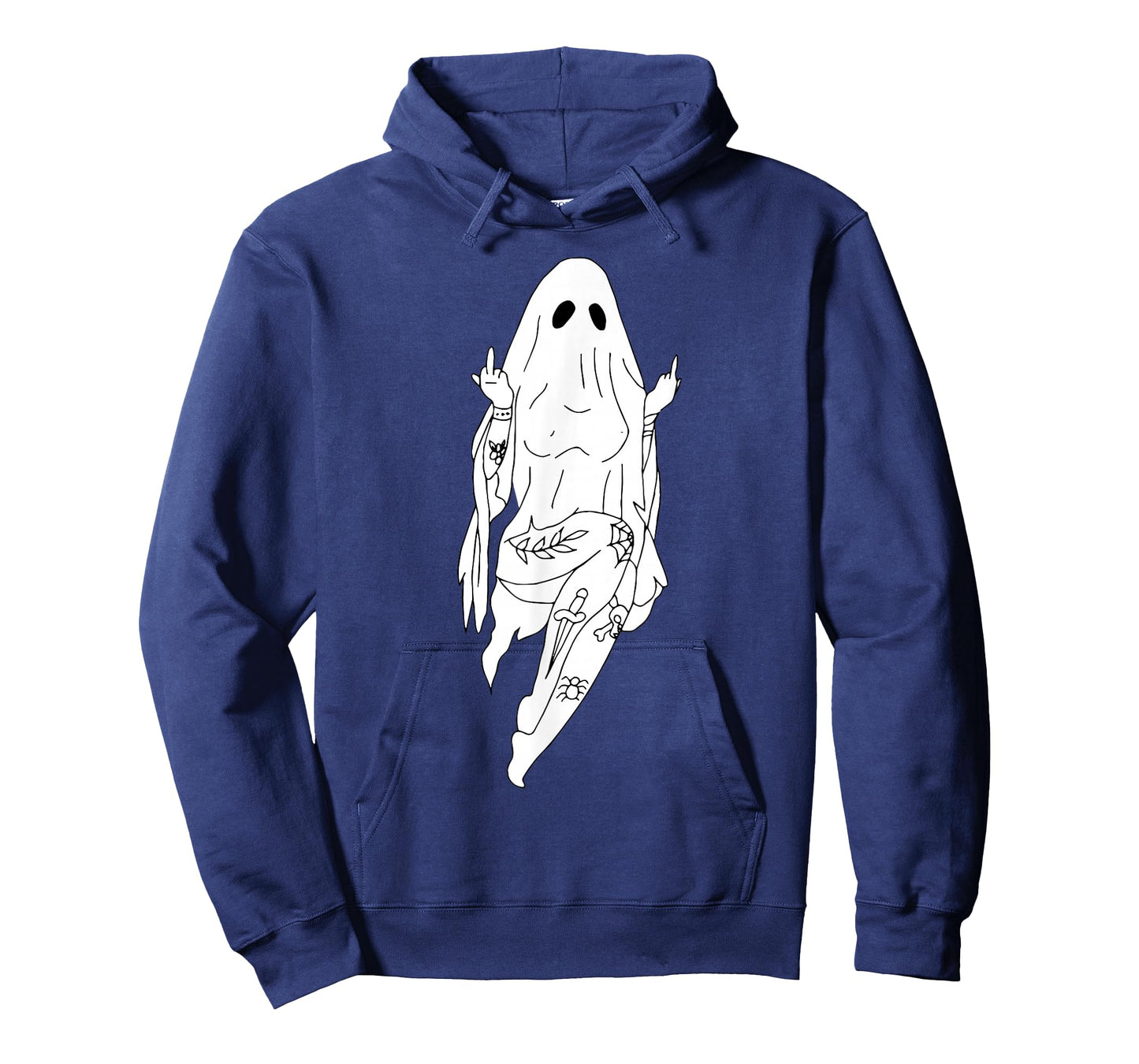 Middle Finger Sexy Boo Funny Halloween Sexy Ghost T-Shirt