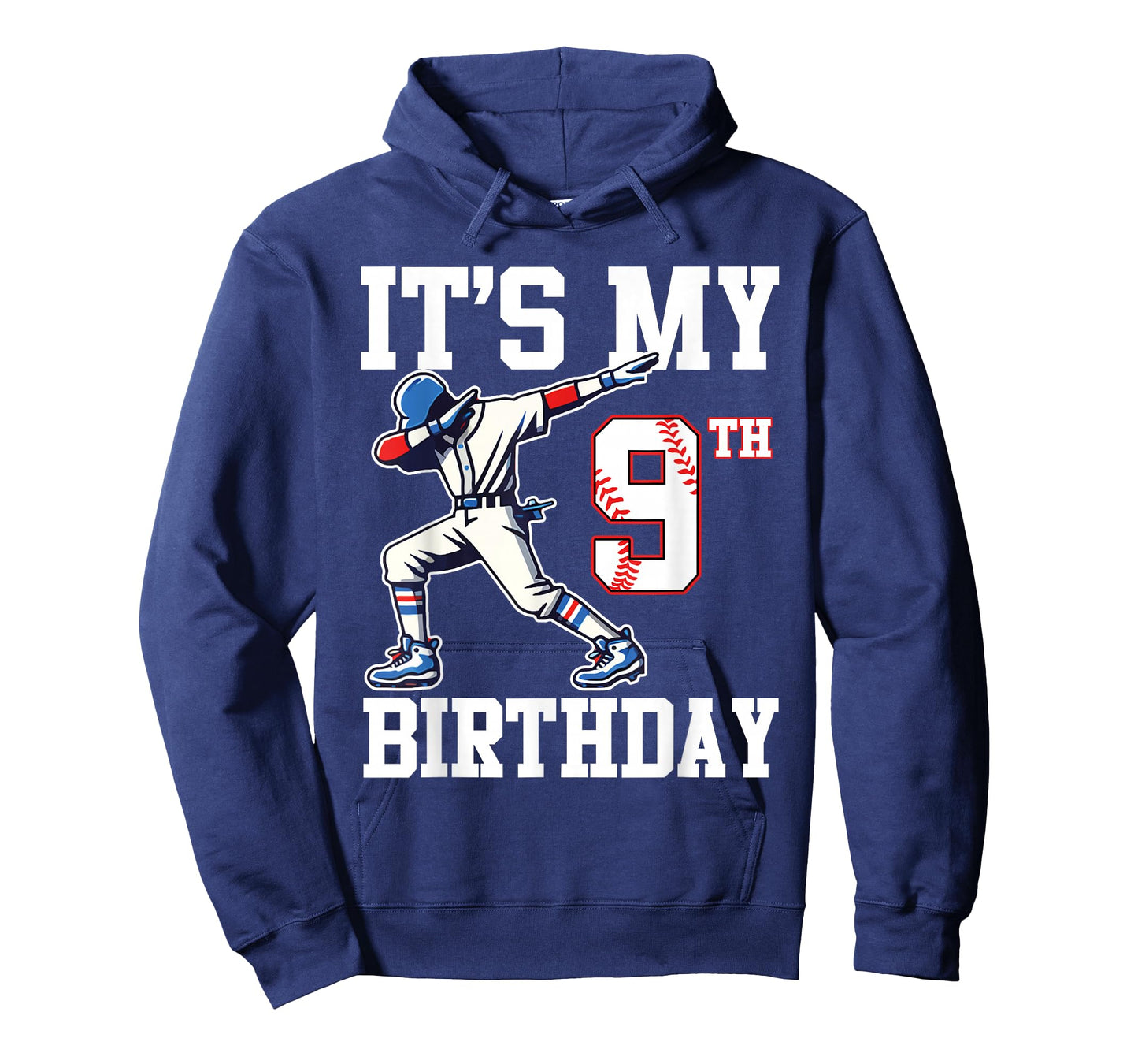 It's My 9th Birthday Baseball 9 Years Old Birthday Boy Girl T-Shirt