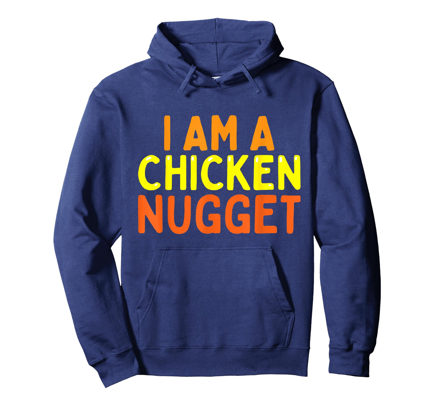 I Am A Chicken Nugget Funny Last Minute Halloween Costume T-Shirt