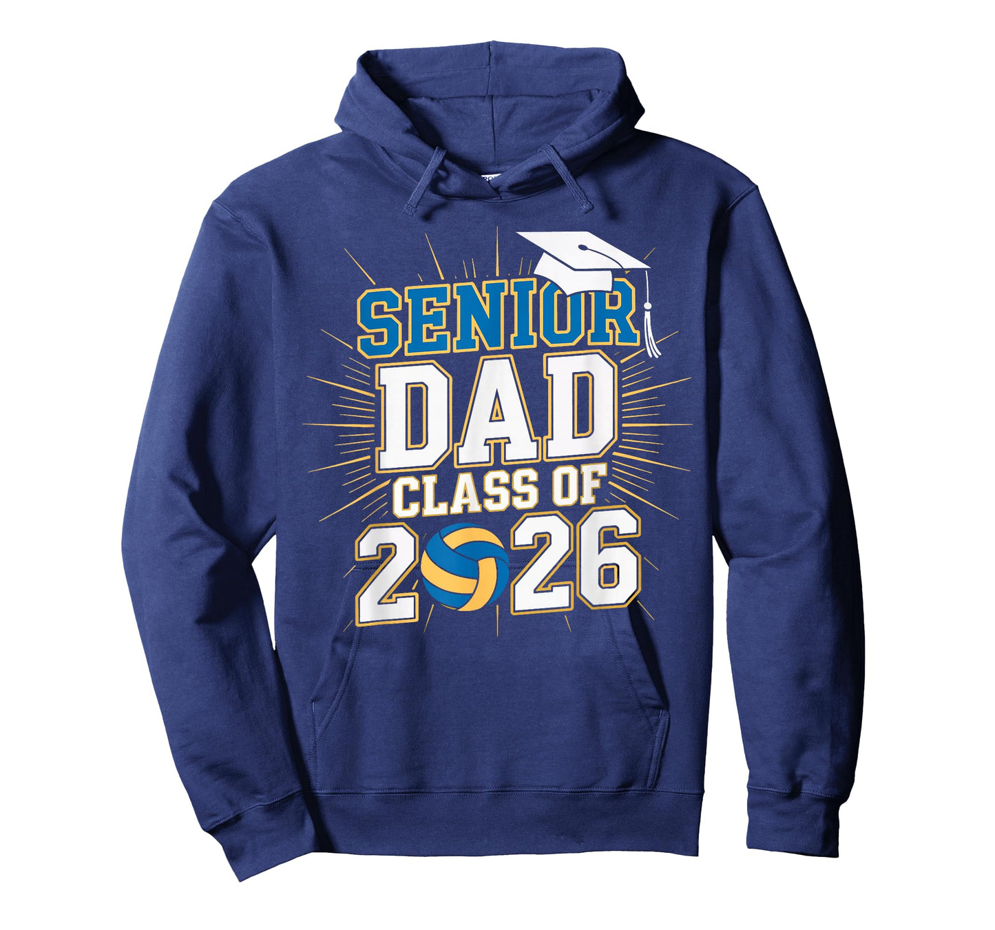 Senior Dad Class of 2026 Graduate Volleyball 2026 Graduation T-Shirt