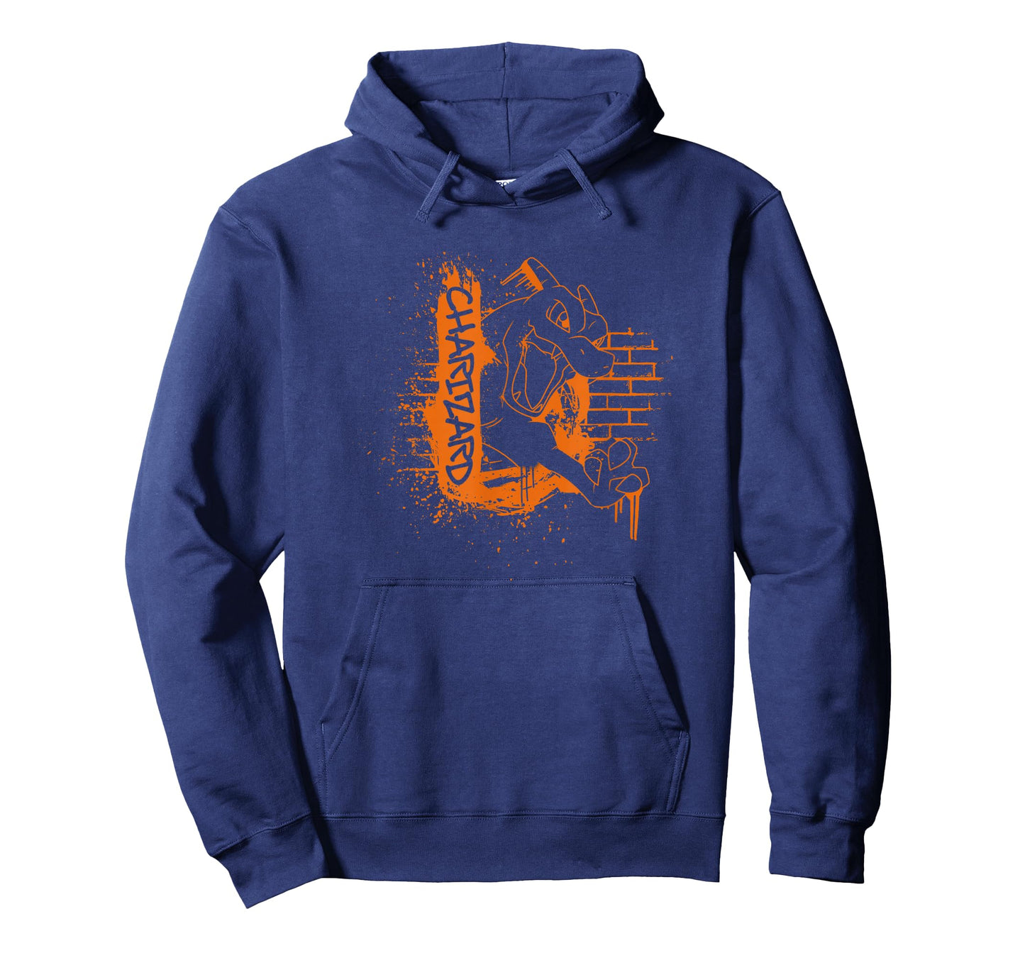 Pokémon Charizard Orange Street Art Graffiti Logo T-Shirt