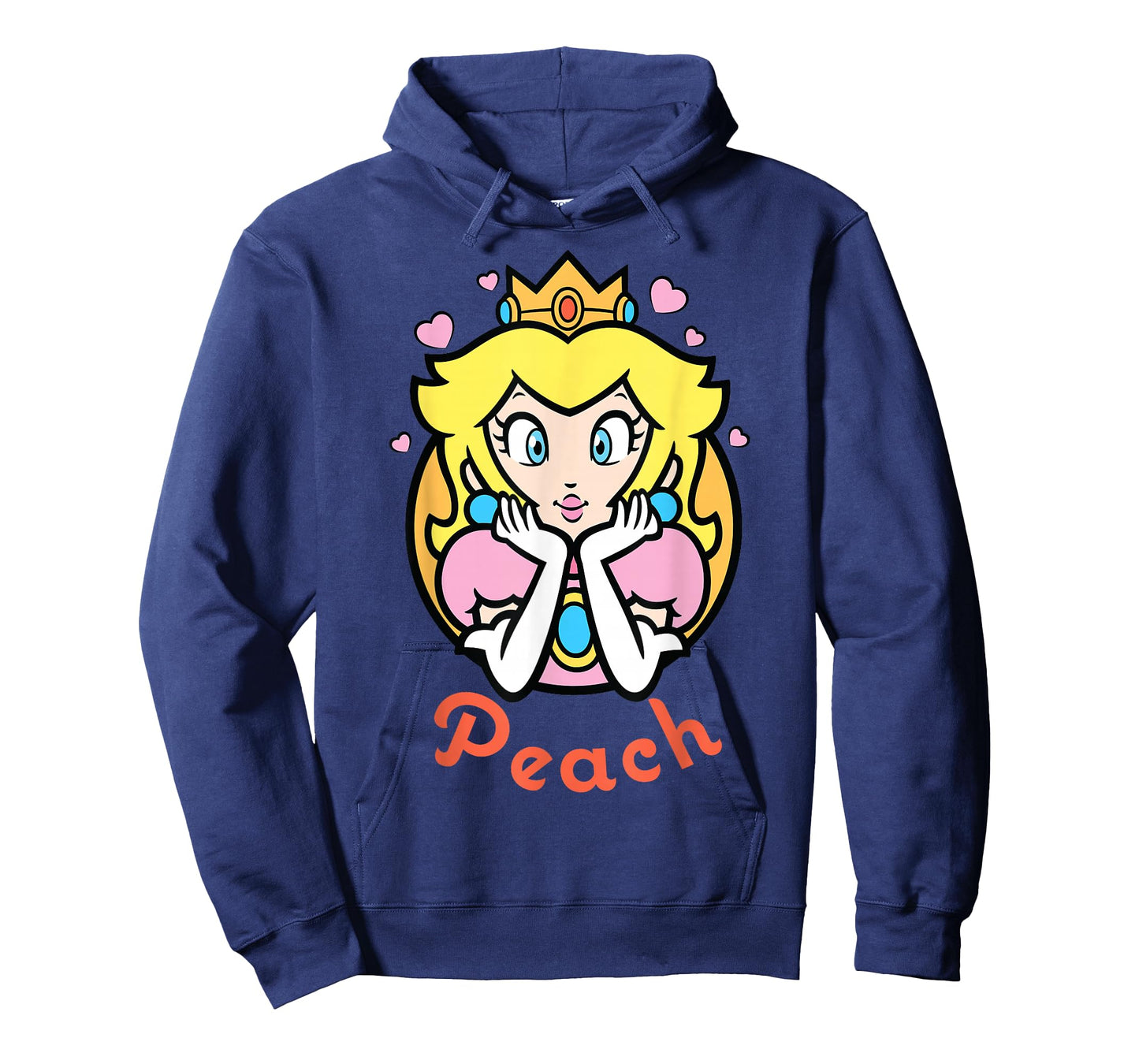 Nintendo Super Mario Princess Peach Portrait Graphic T-Shirt T-Shirt