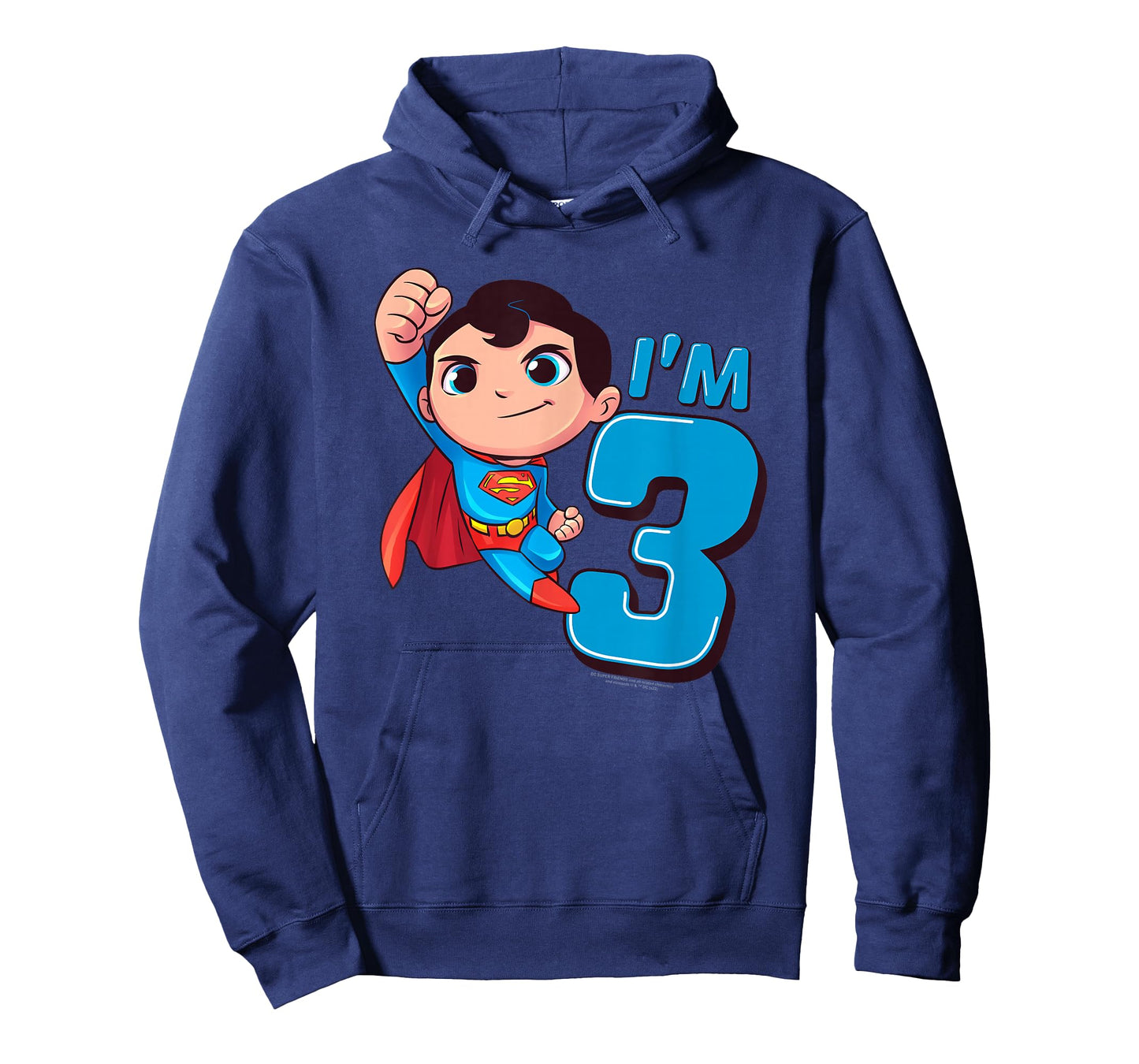 Superman 3rd Birthday Cute I'm 3 T-Shirt