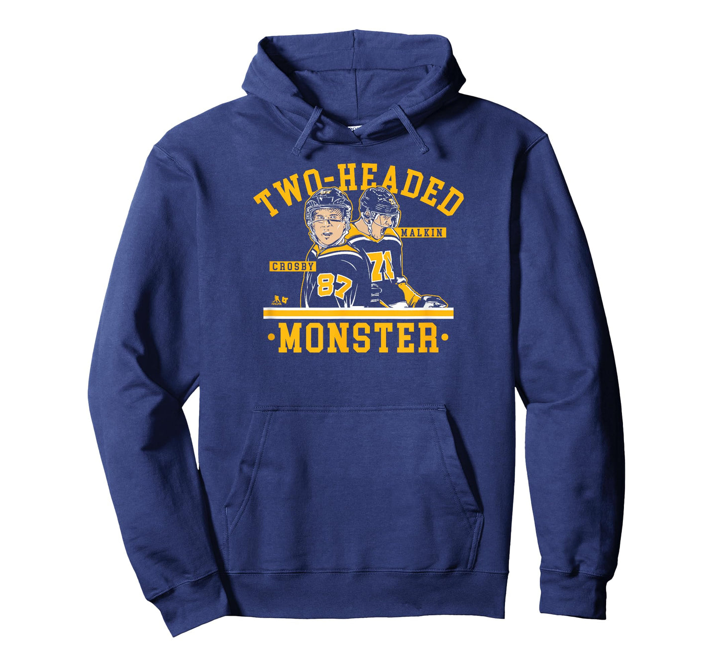 Crosby & Malkin - 2-Headed Monster - Pittsburgh Hockey T-Shirt