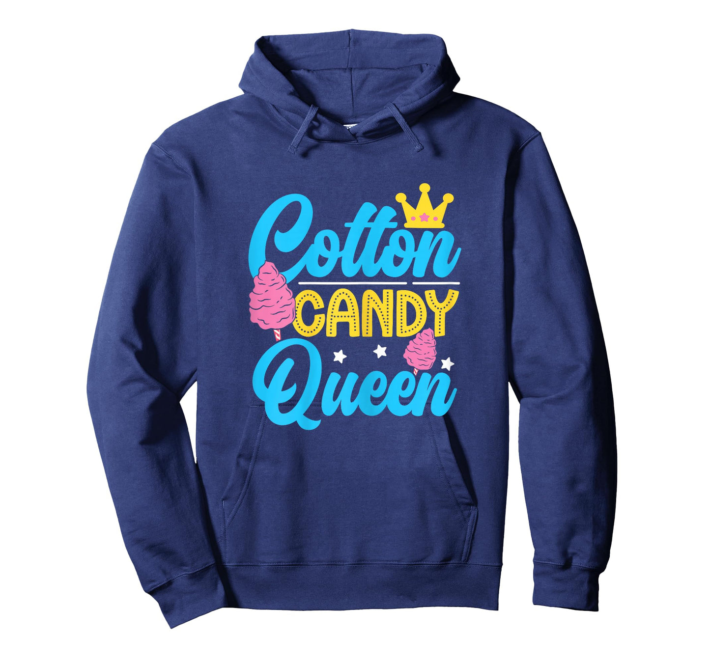 Funny Cotton Candy Queen Quote Women Girls Flavored Candies T-Shirt