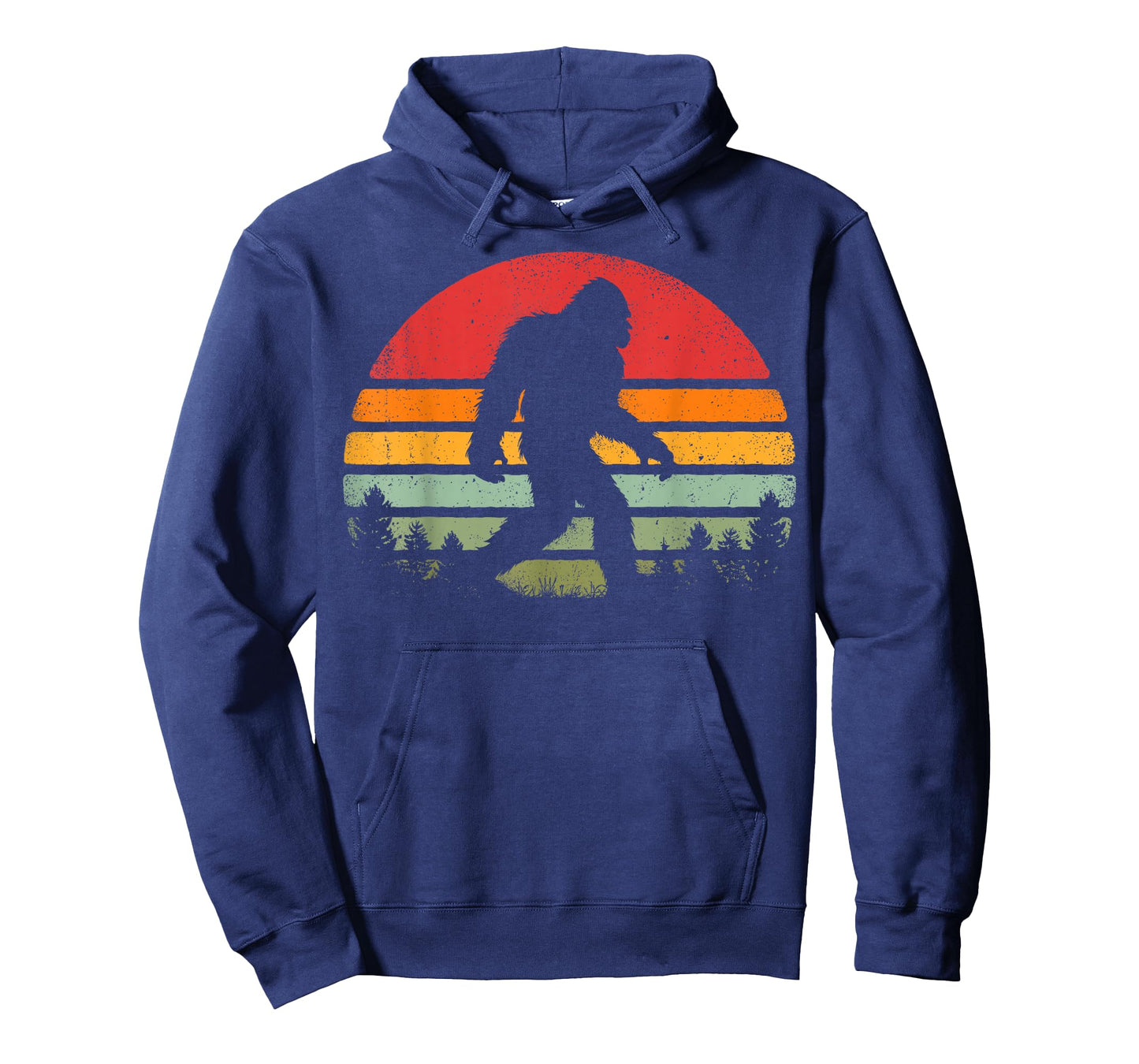 Bigfoot Retro Vintage 70s 80s Sasquatch Lovers Men Women T-Shirt