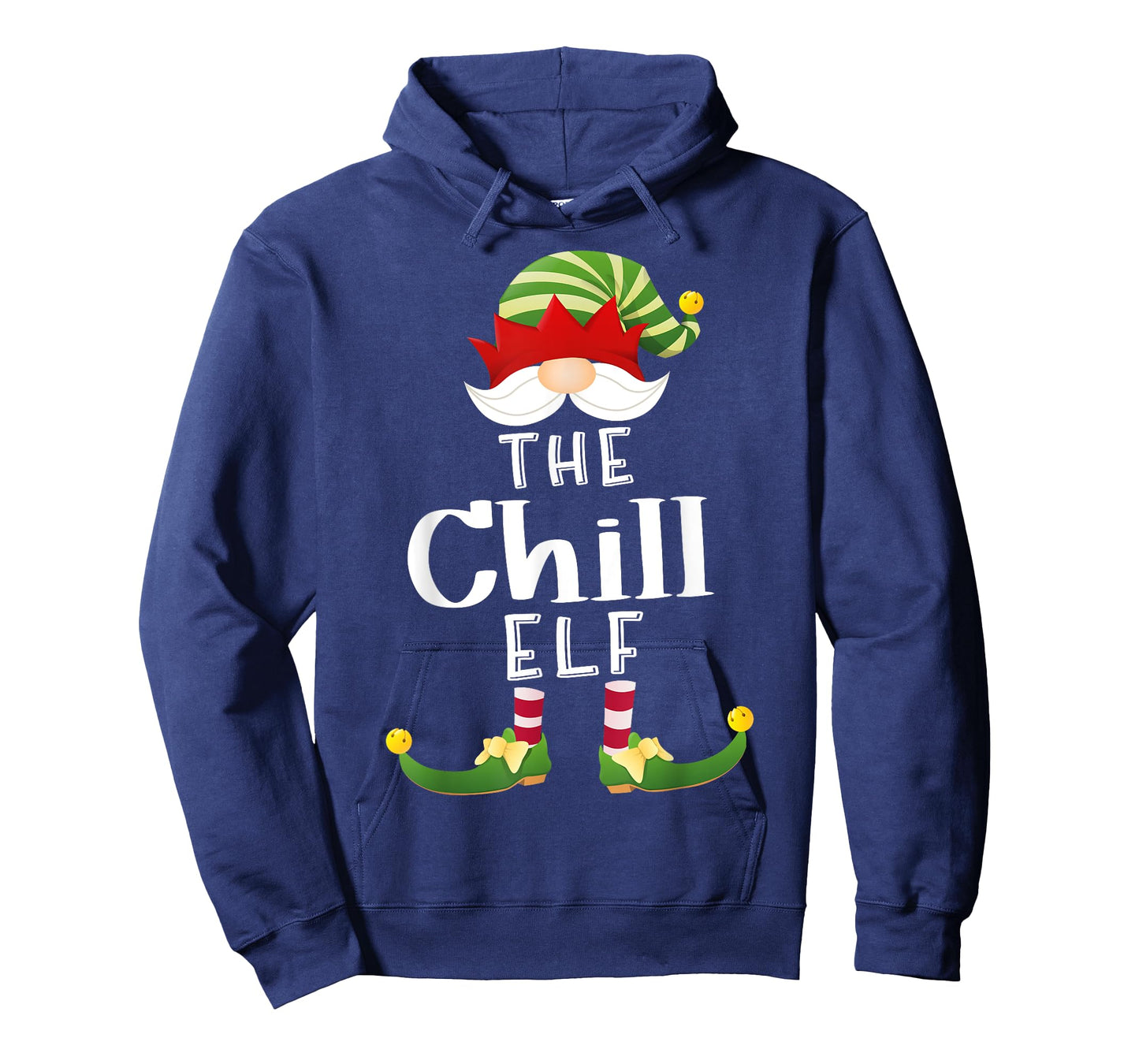 Chill Elf Group Christmas Funny Pajama Party T-Shirt